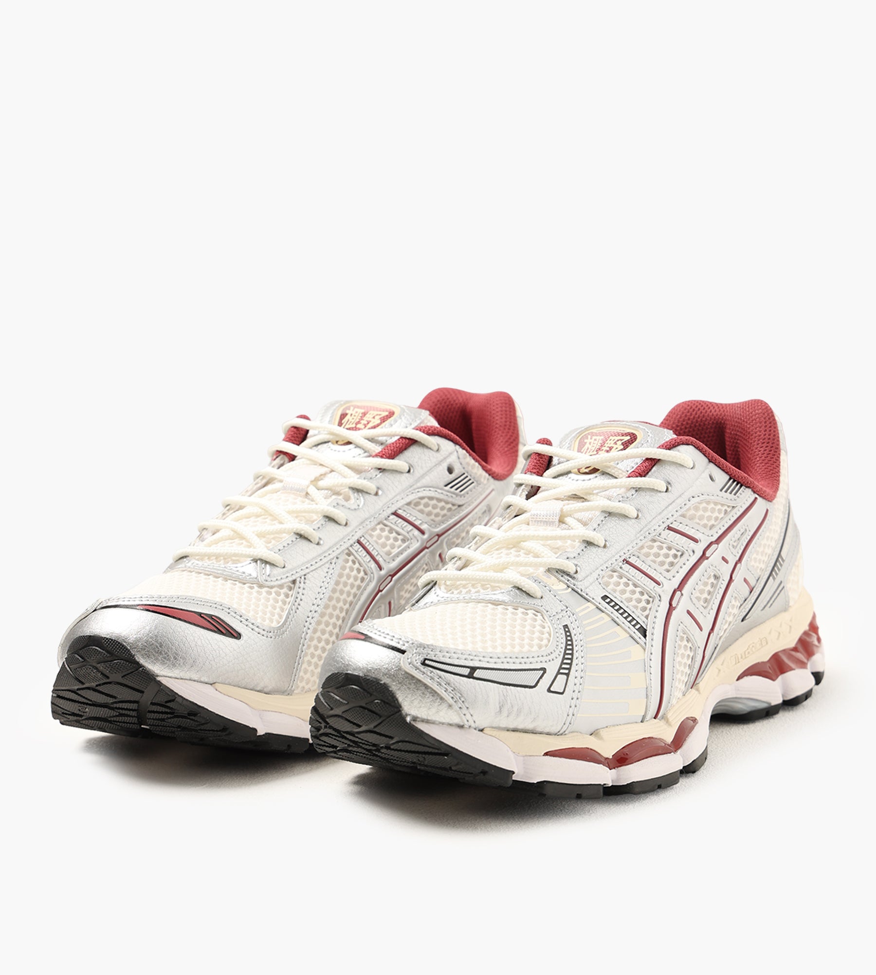 Asics GEL-Kayano 12.1 Cream Pure Silver