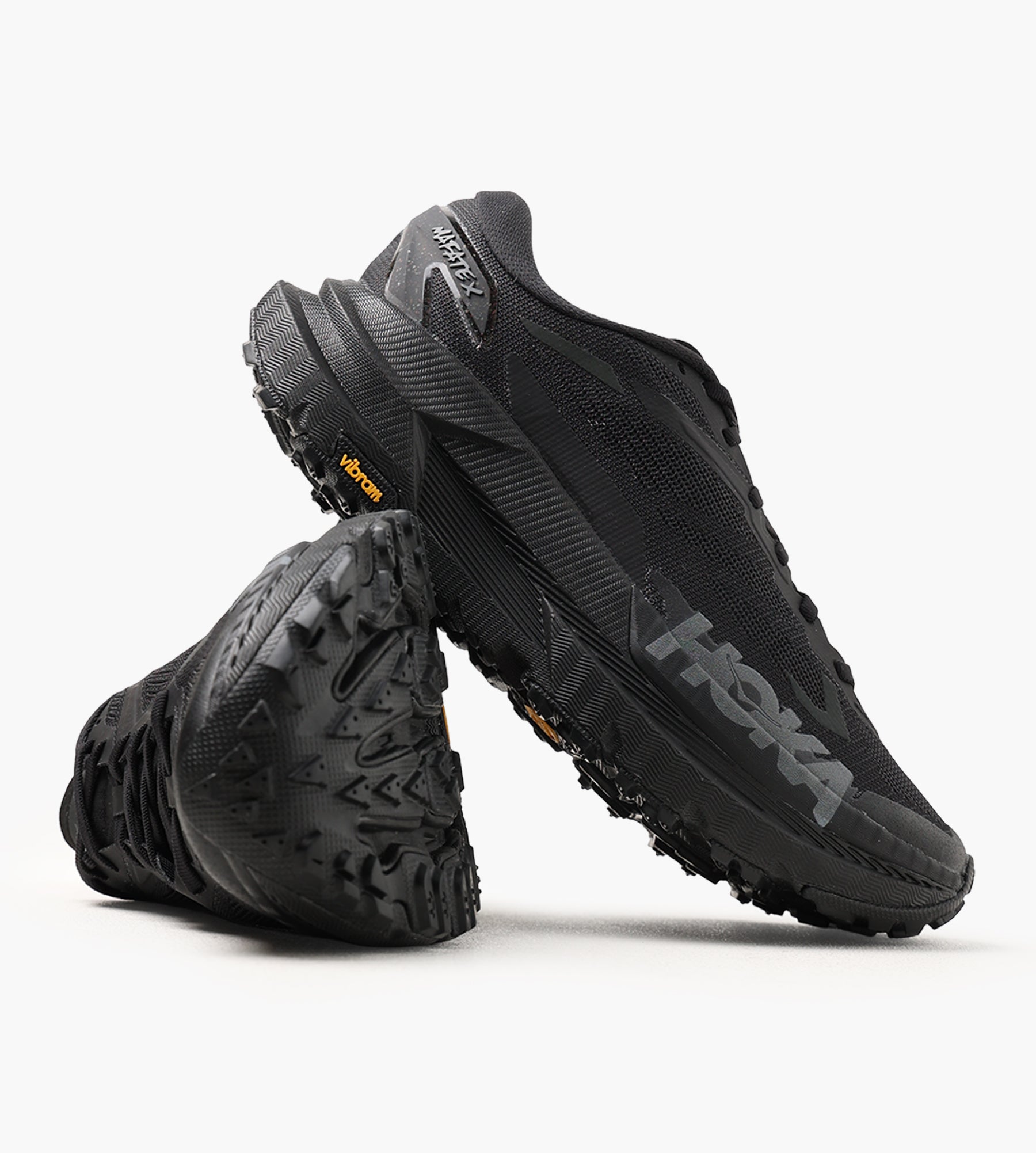 Hoka U Mafate X Black Satellite Grey - Hoka - Footwear