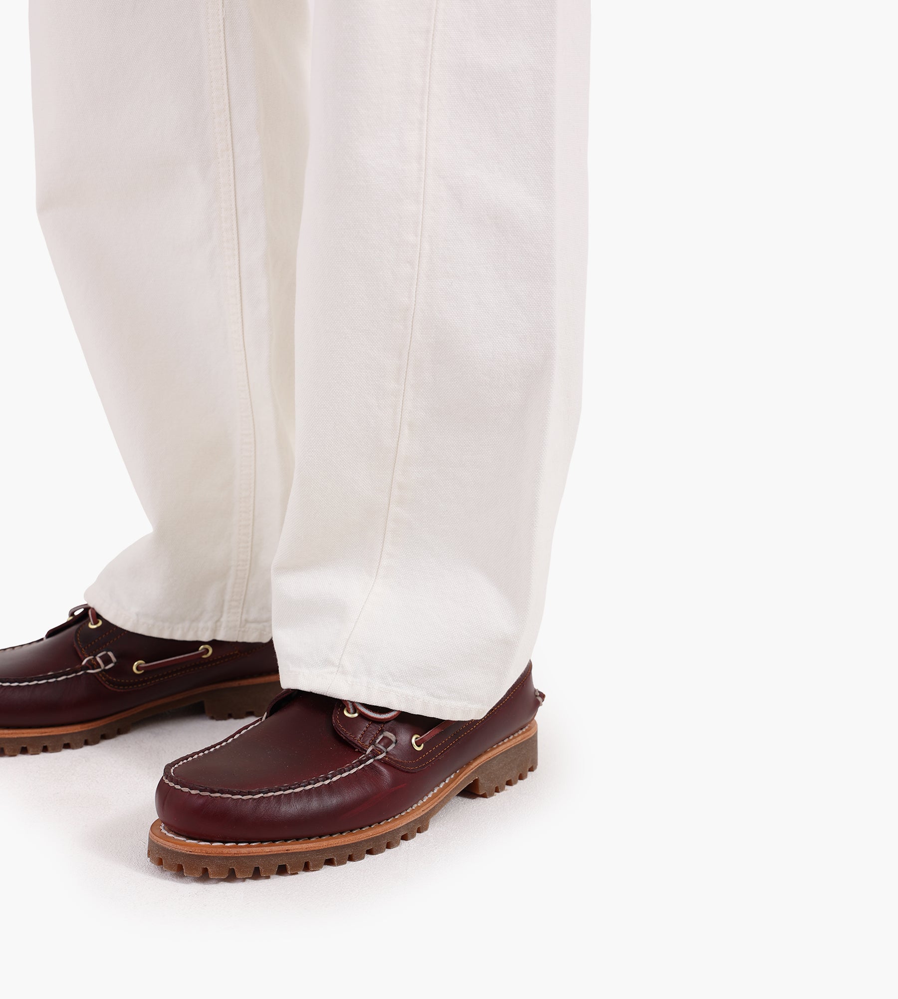 OLAF Relaxed Canvas Pant Off White - OLAF - Clothing