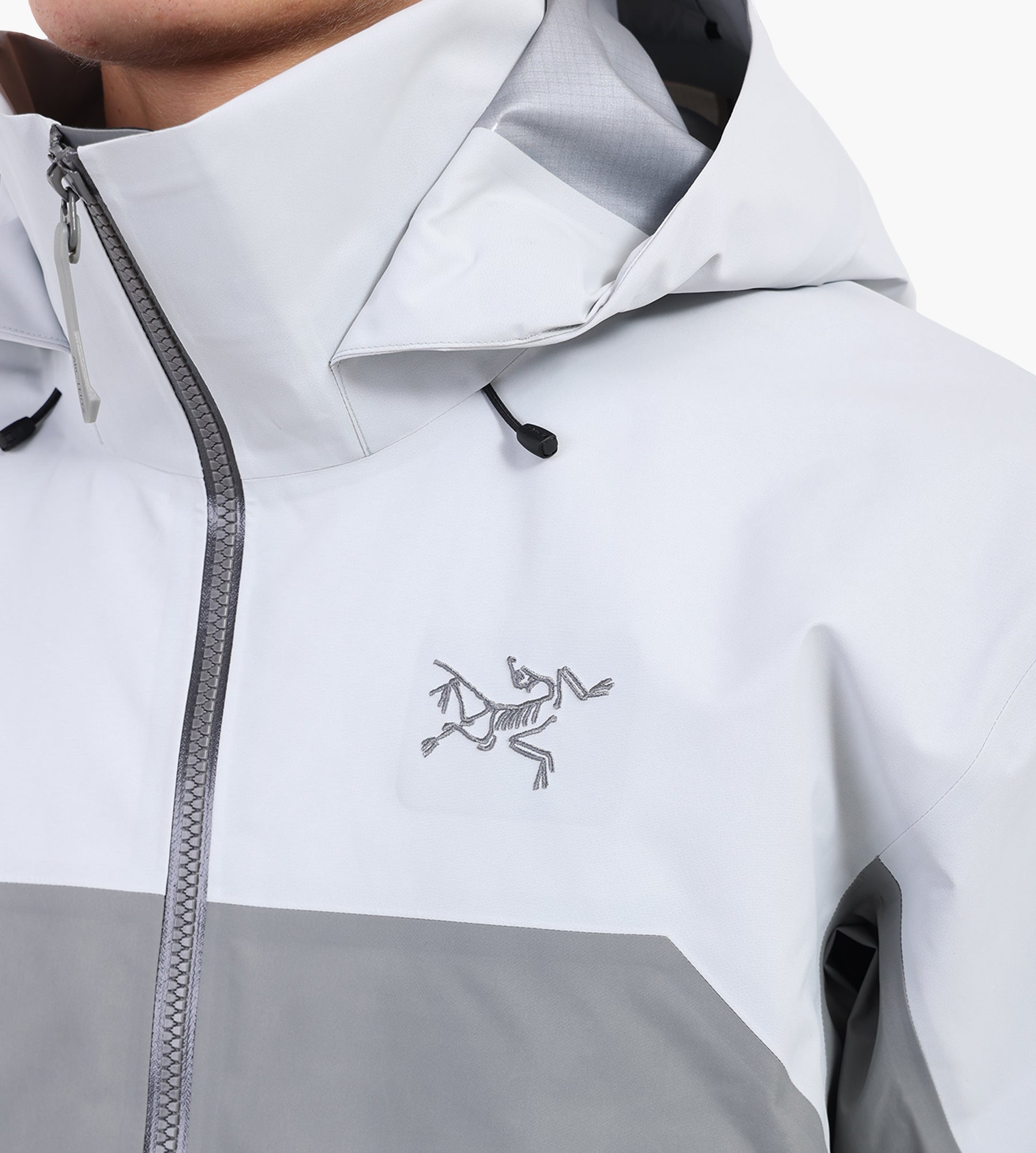 ARC'TERYX Beta Jacket グレー/ネイビー/ホワイト Arc'teryx Beta AR Jacket M Solitude Void