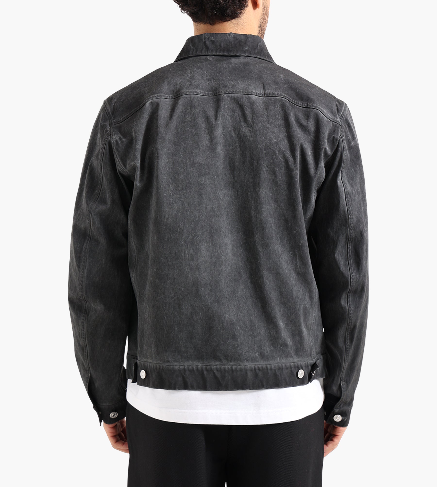 Ten-C Jeans Jacket Grey Smog