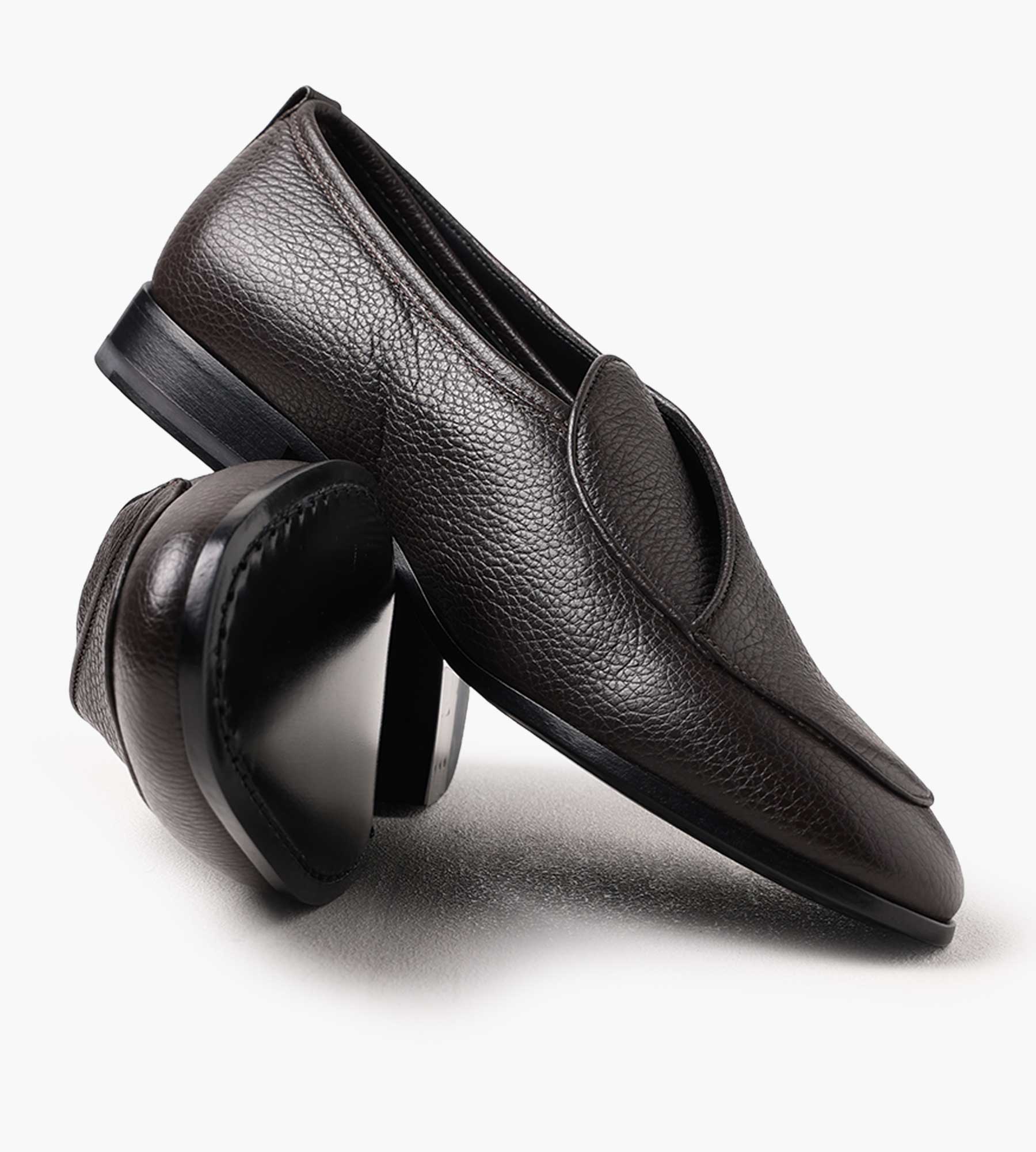 J.L-A.L Shin Loafer Brown - J.L-A.L - Footwear