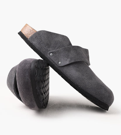 Birkenstock Loma Suede Leather Charcoal