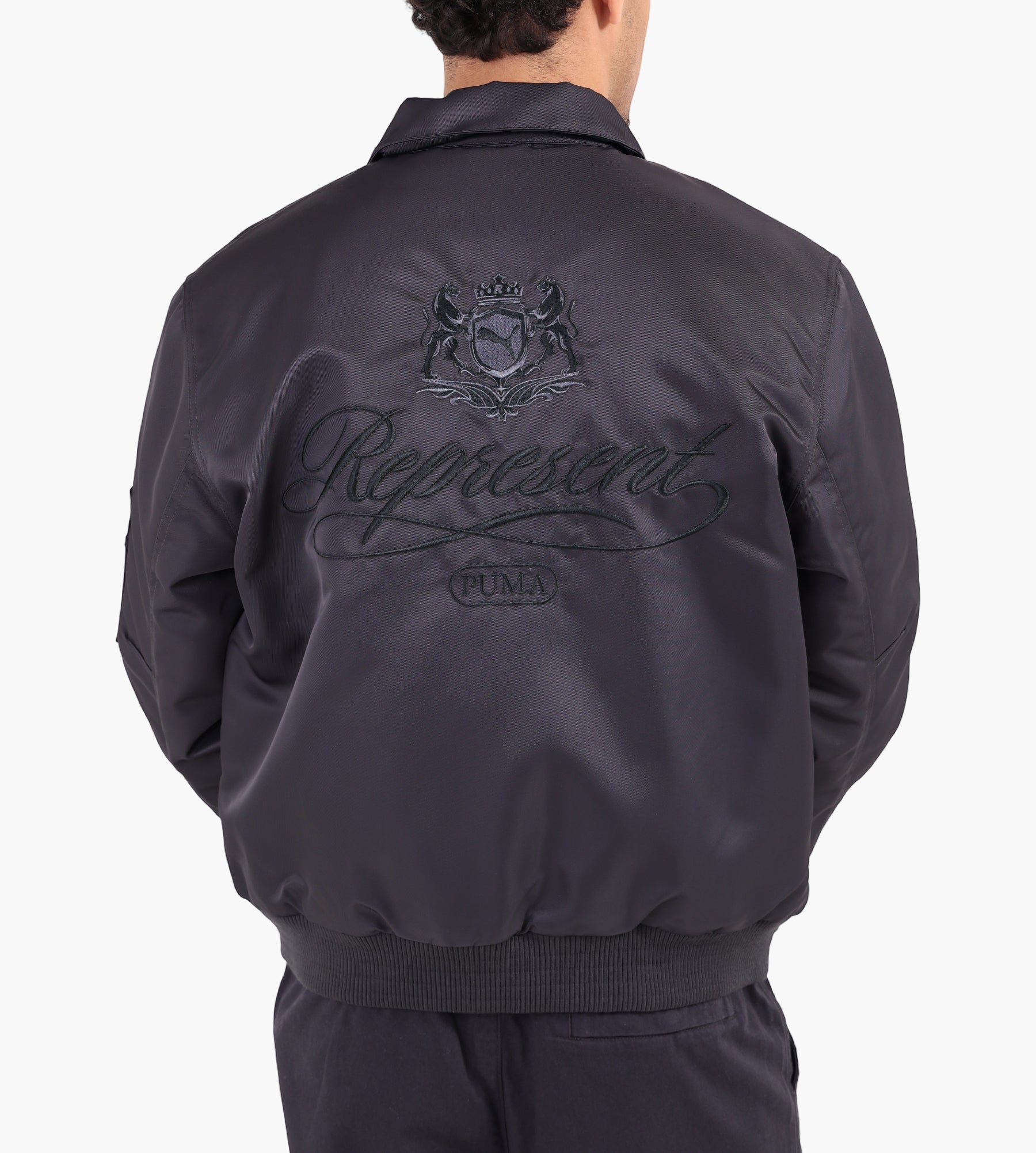 Puma x Represent Bomber Flat Dark Gray