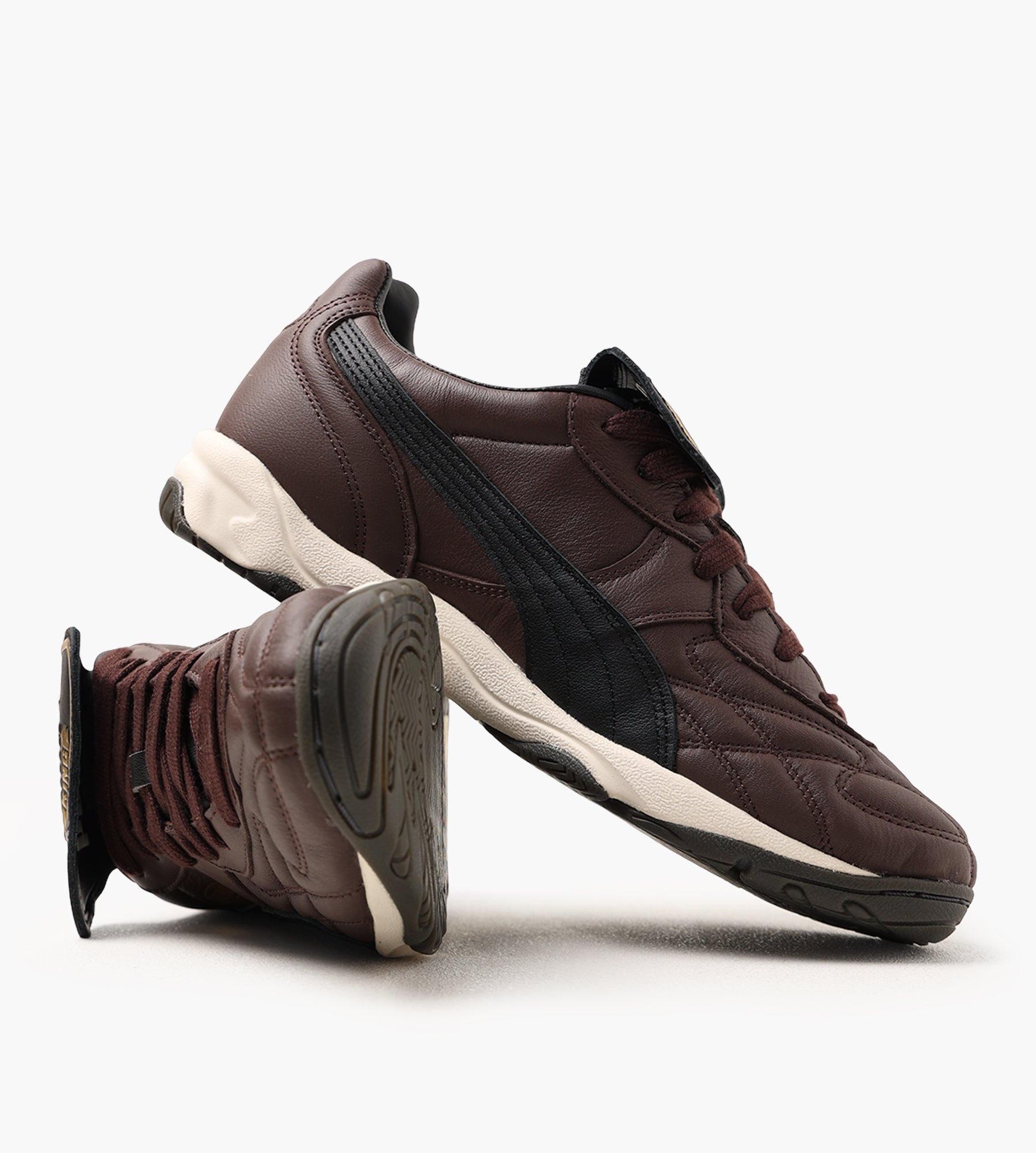Puma King Indoor Chocolate Brown Puma Black - Puma - Footwear