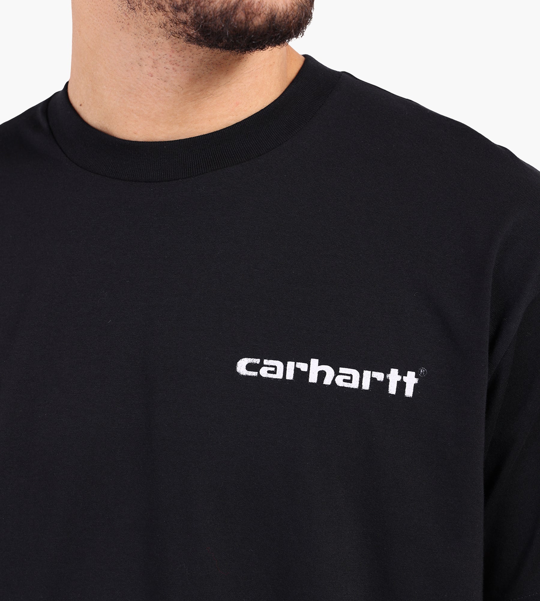 Carhartt WIP Archive Script T-Shirt Black