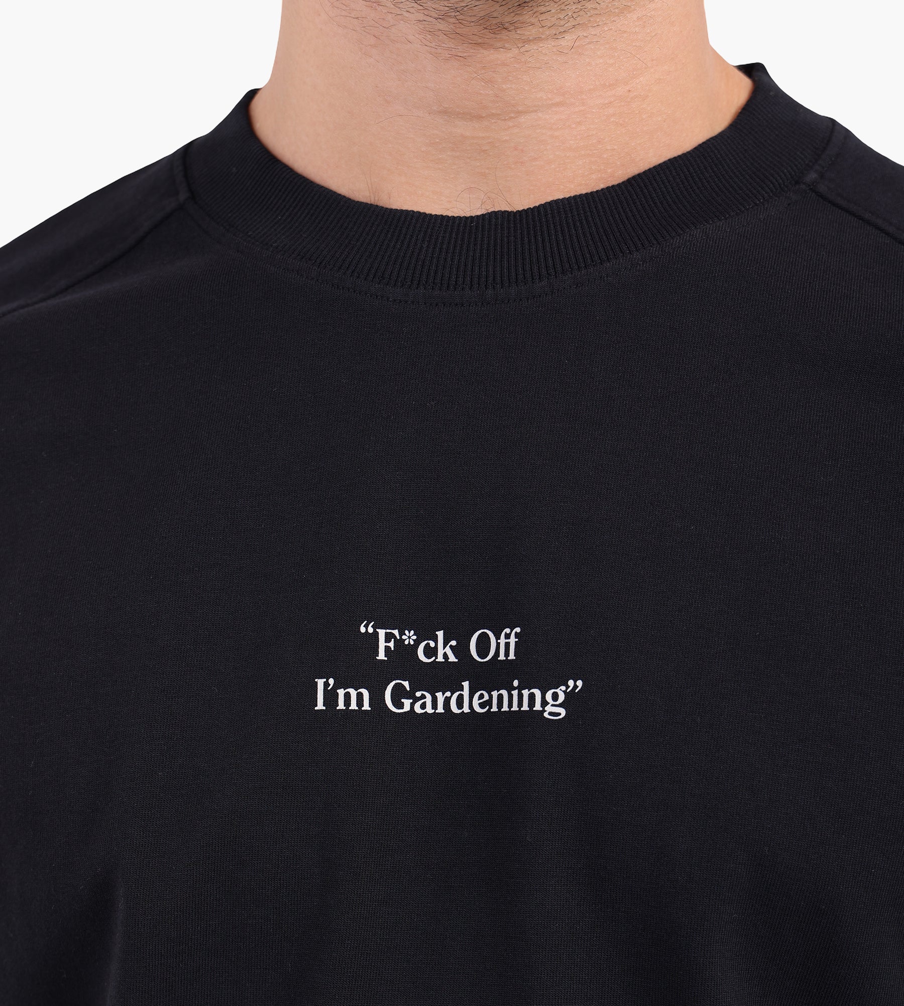 Bram's Fruit F*ck Off I'm Gardening Raglan T-shirt Black - Bram's Fruit - Clothing