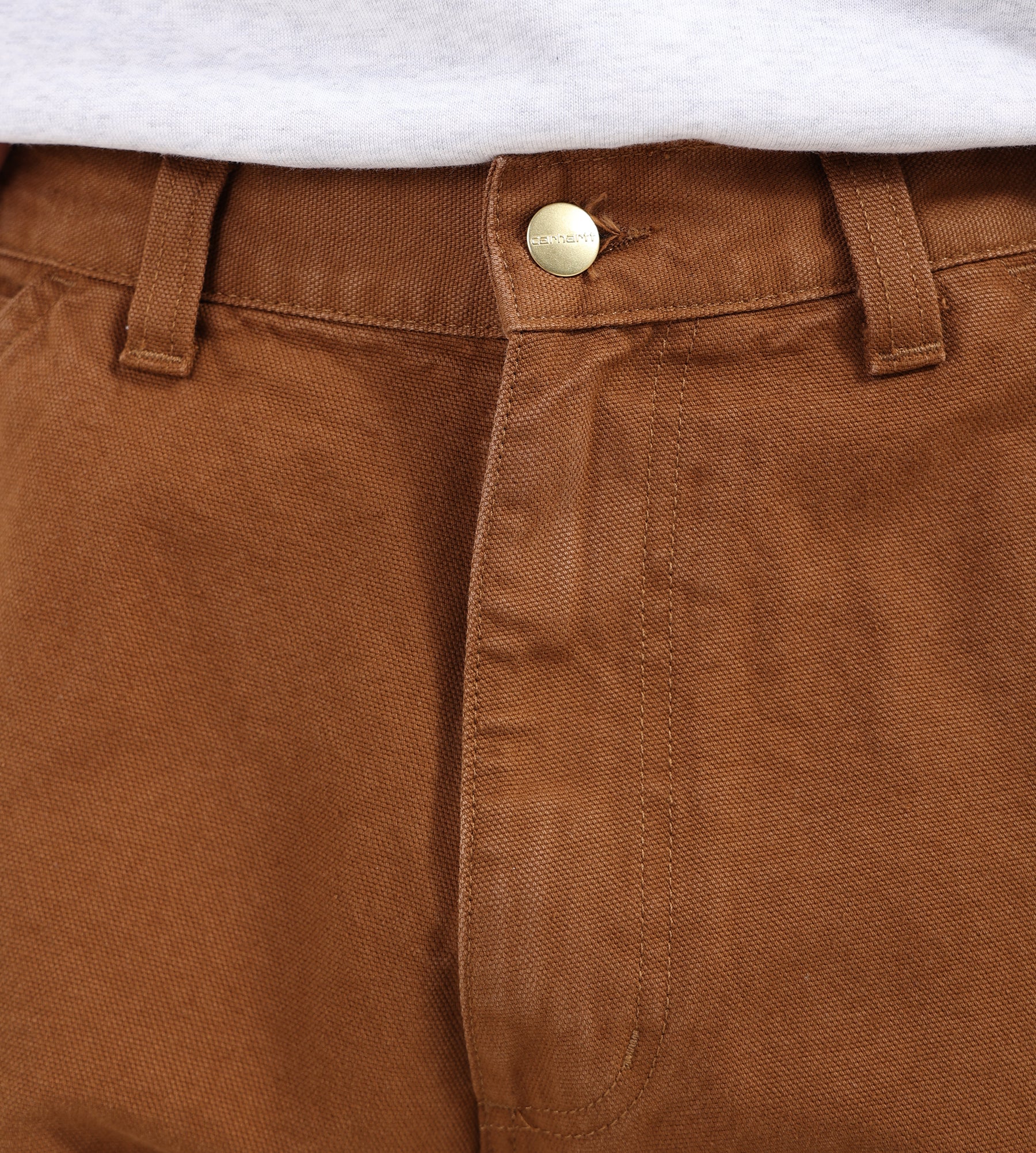 Carhartt WIP OG Single Knee Pant Hamilton Brown Stone Washed - Carhartt WIP - Clothing