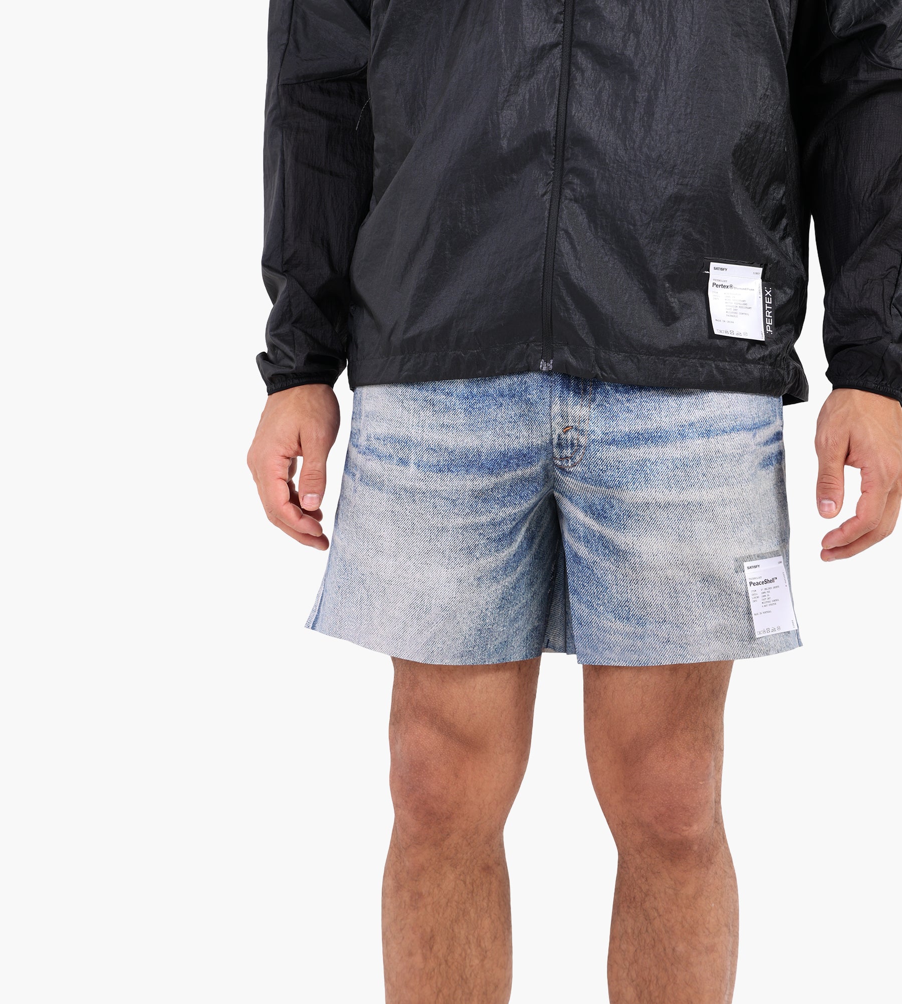 Satisfy PeaceShell 5 Unlined Shorts Digital Denim