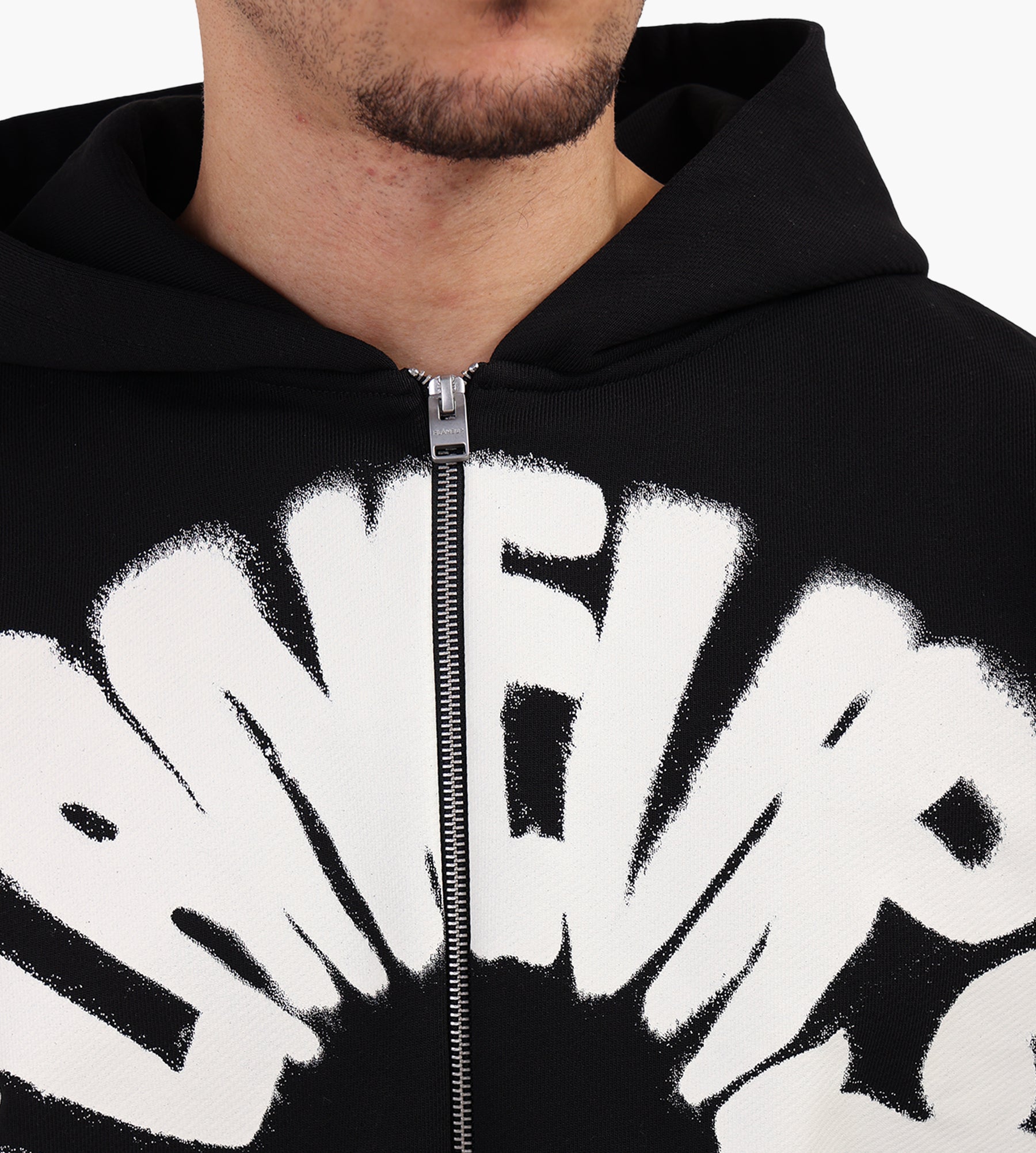 Flâneur Sounds Good Zip-Up Black - Flâneur - Clothing