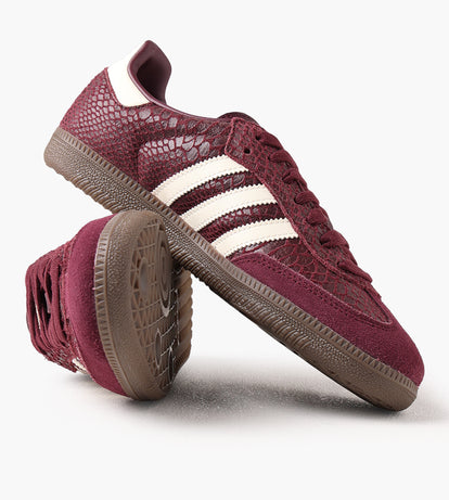 Adidas Samba OG W Maroon Crewht Goldmt