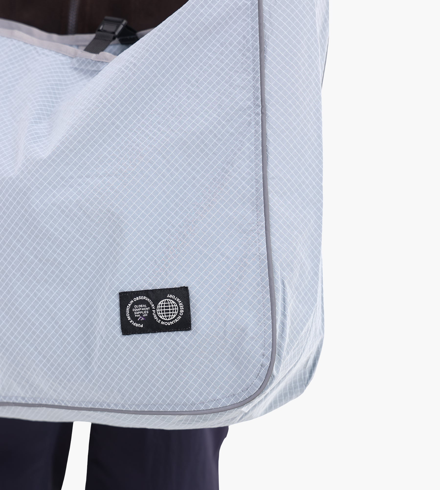 Purple Mountain Observatory Camping Tote Sky Blue