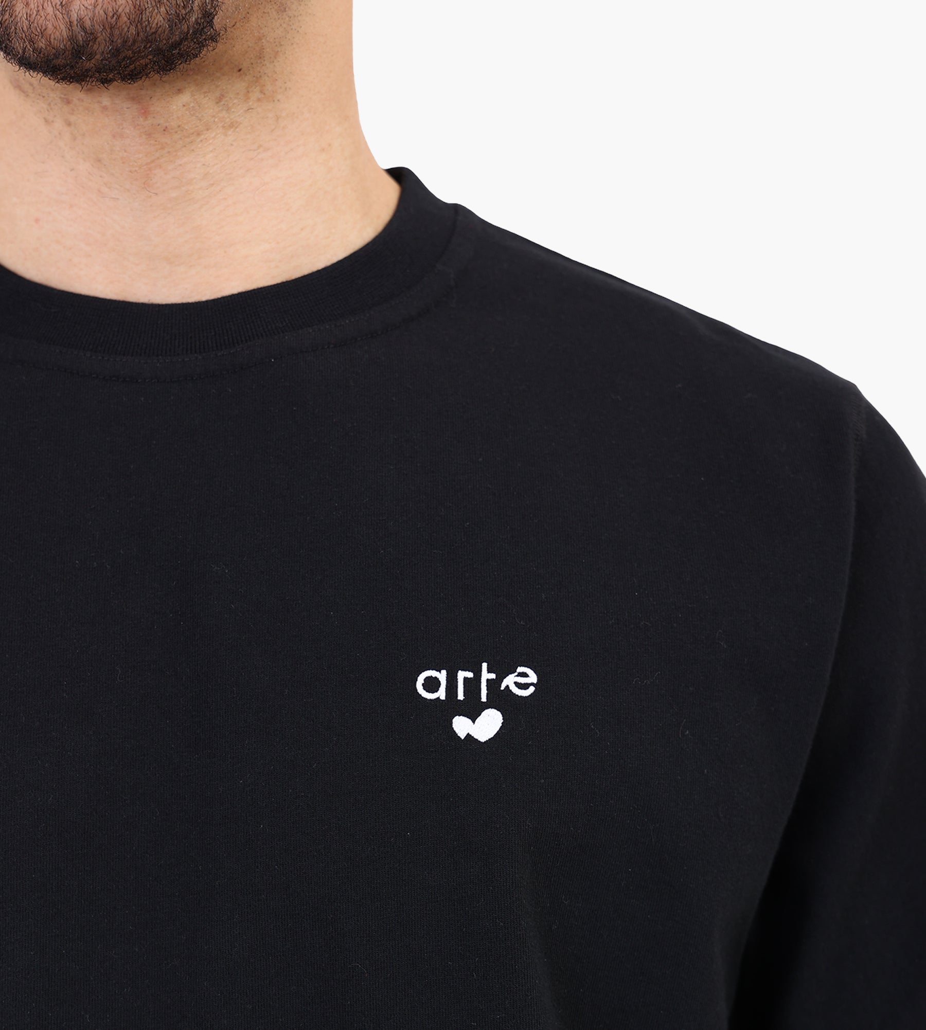 Arte Antwerp SS26 Heart Logo T-shirt Black