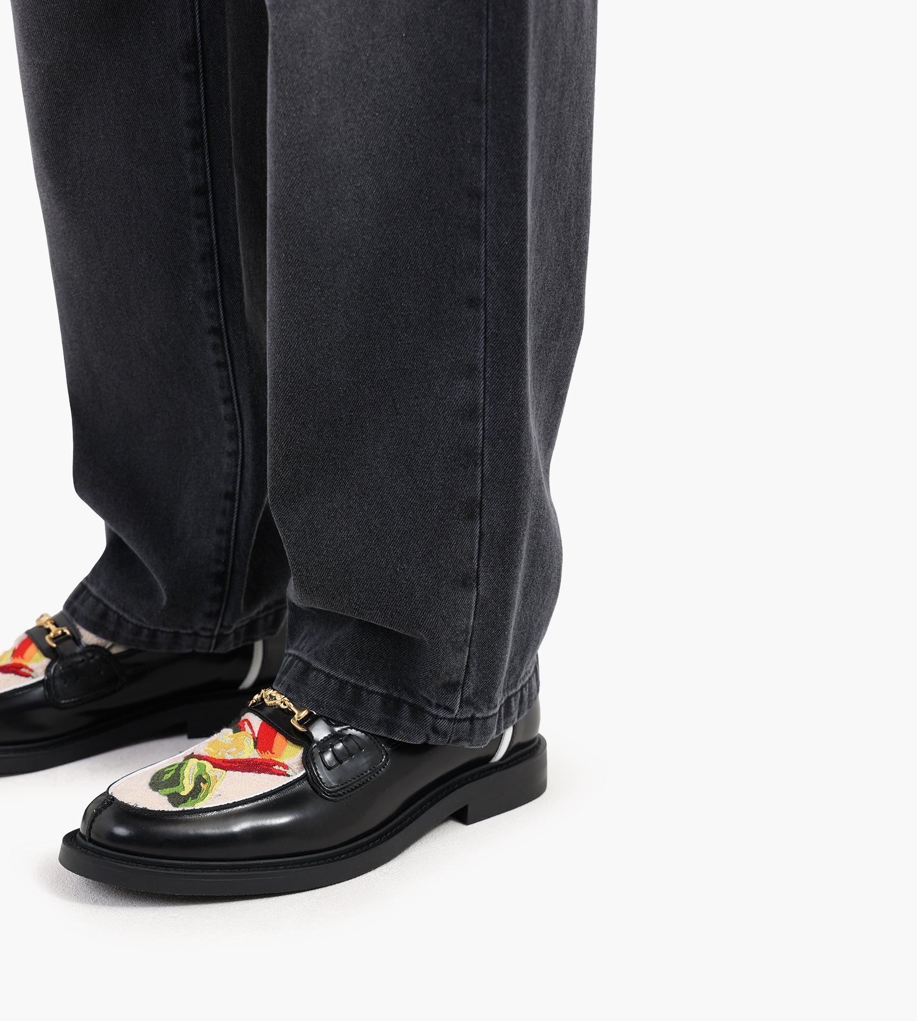 Carhartt WIP Landon Pant Black Worn Bleached - Carhartt WIP - Clothing