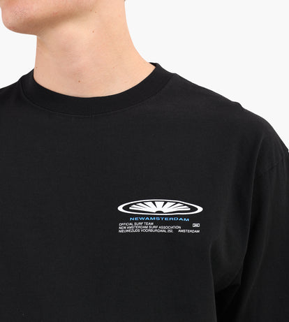 New Amsterdam Surf Association Shaper Tee Black