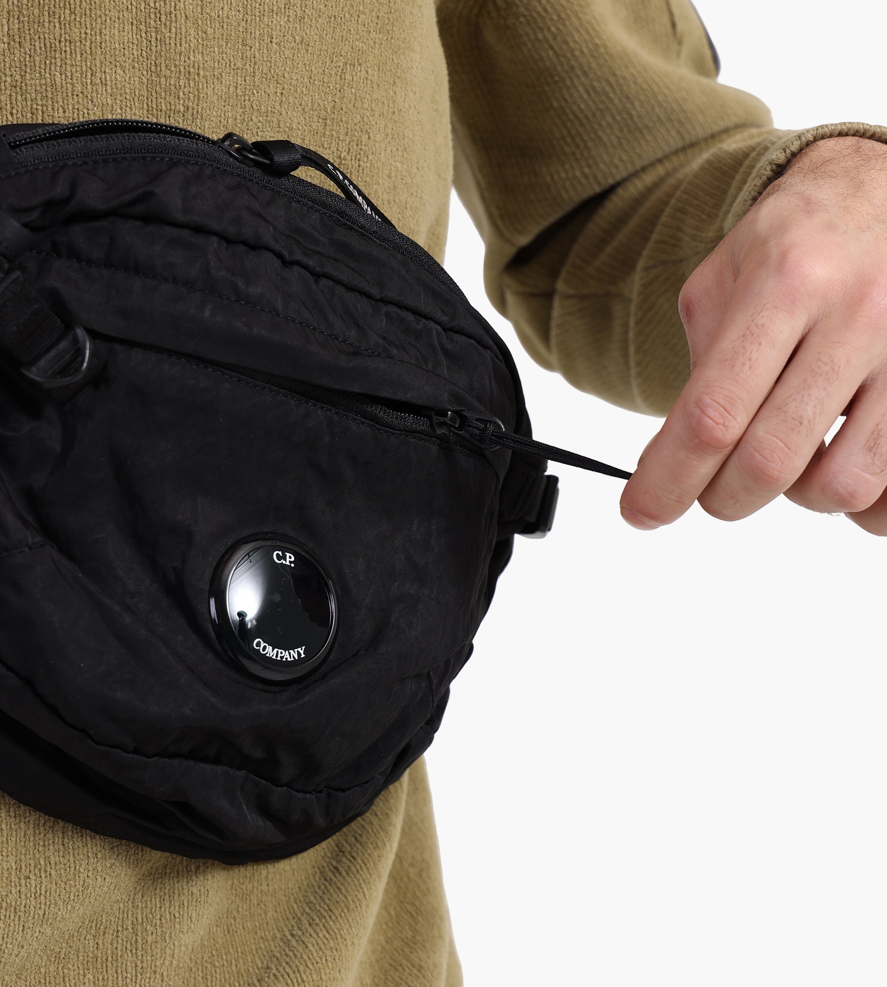 C.P. Company Nylon B Waistbag Black