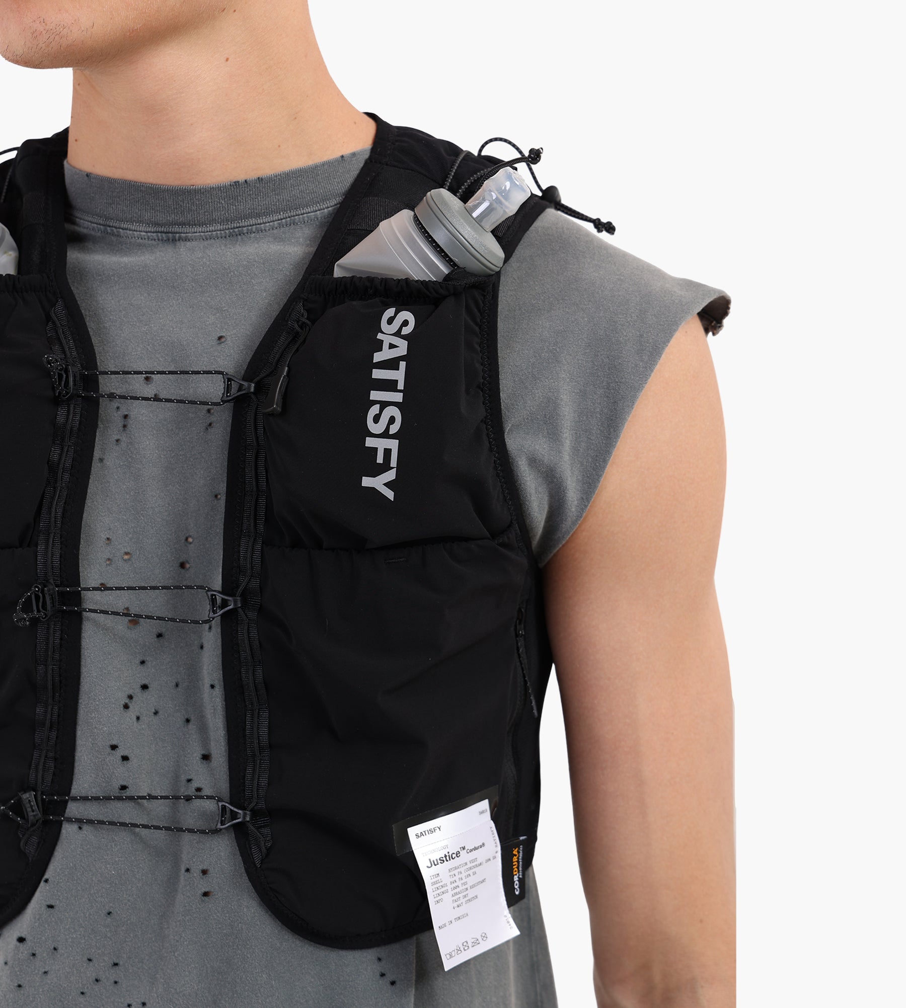 Satisfy Justice Cordura Hydration Vest 5L Black