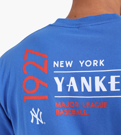 Sporty & Rich NY Yankees Champions T-Shirt Team Blue