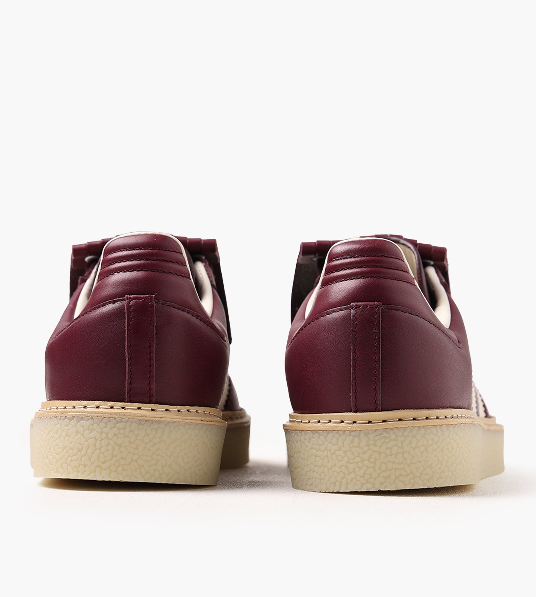 Adidas Samba Lux Maroon Owhite Nobmar - Adidas - Footwear