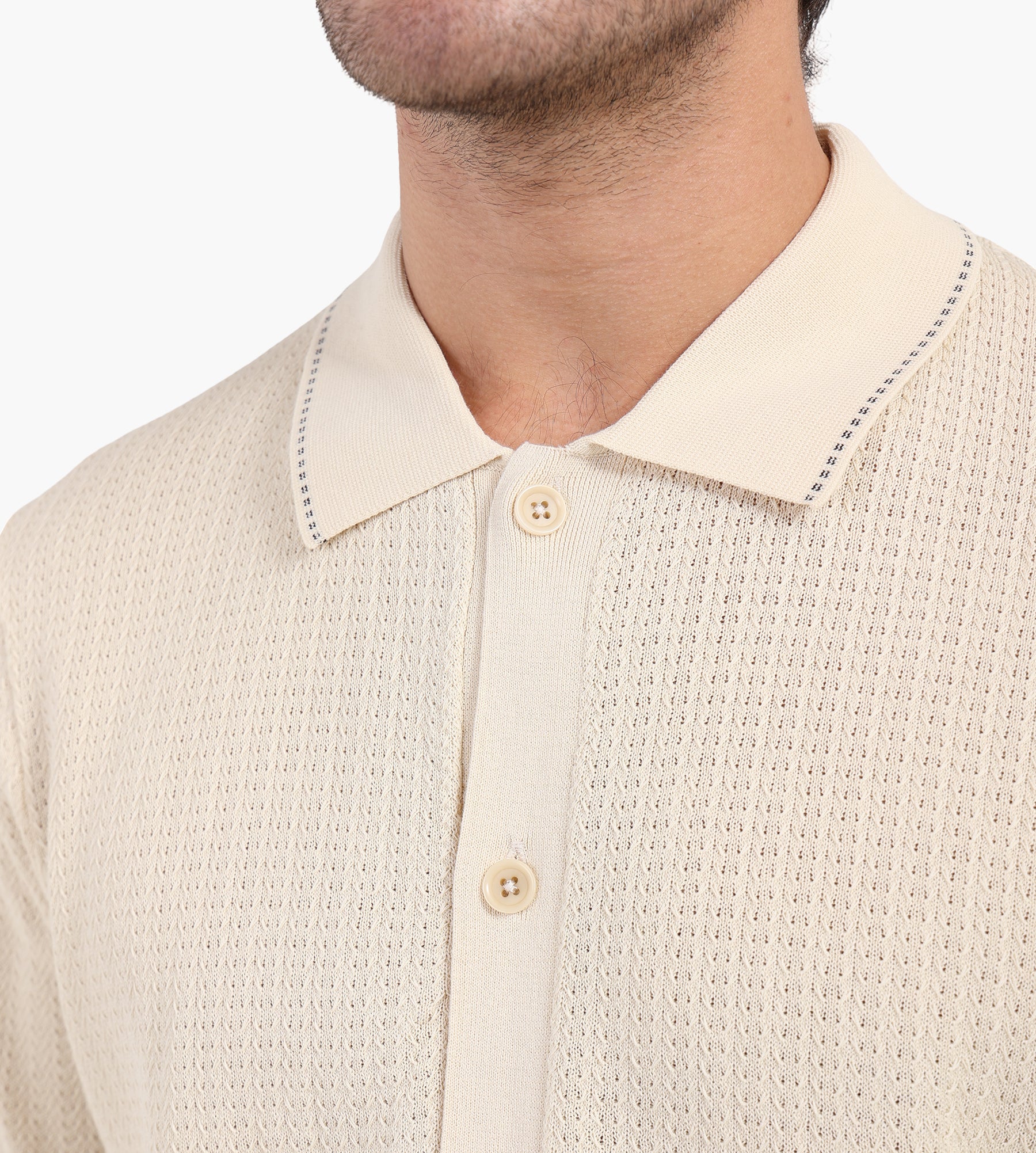 NN.07 Nalo Polo 60039 Ivory - NN.07 - Clothing