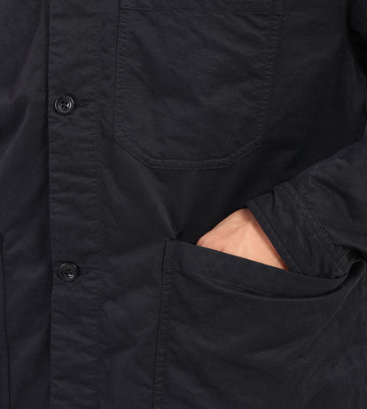 C.P. Company Diagonal Flatt Nylon Overshirt Black