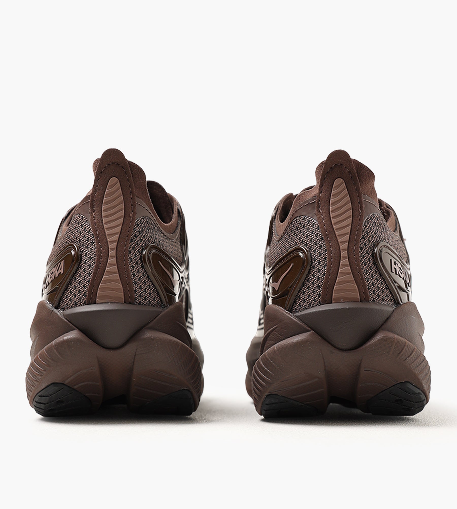 Hoka U Mach X Caged Walnut Soaring Blue - Hoka - Footwear