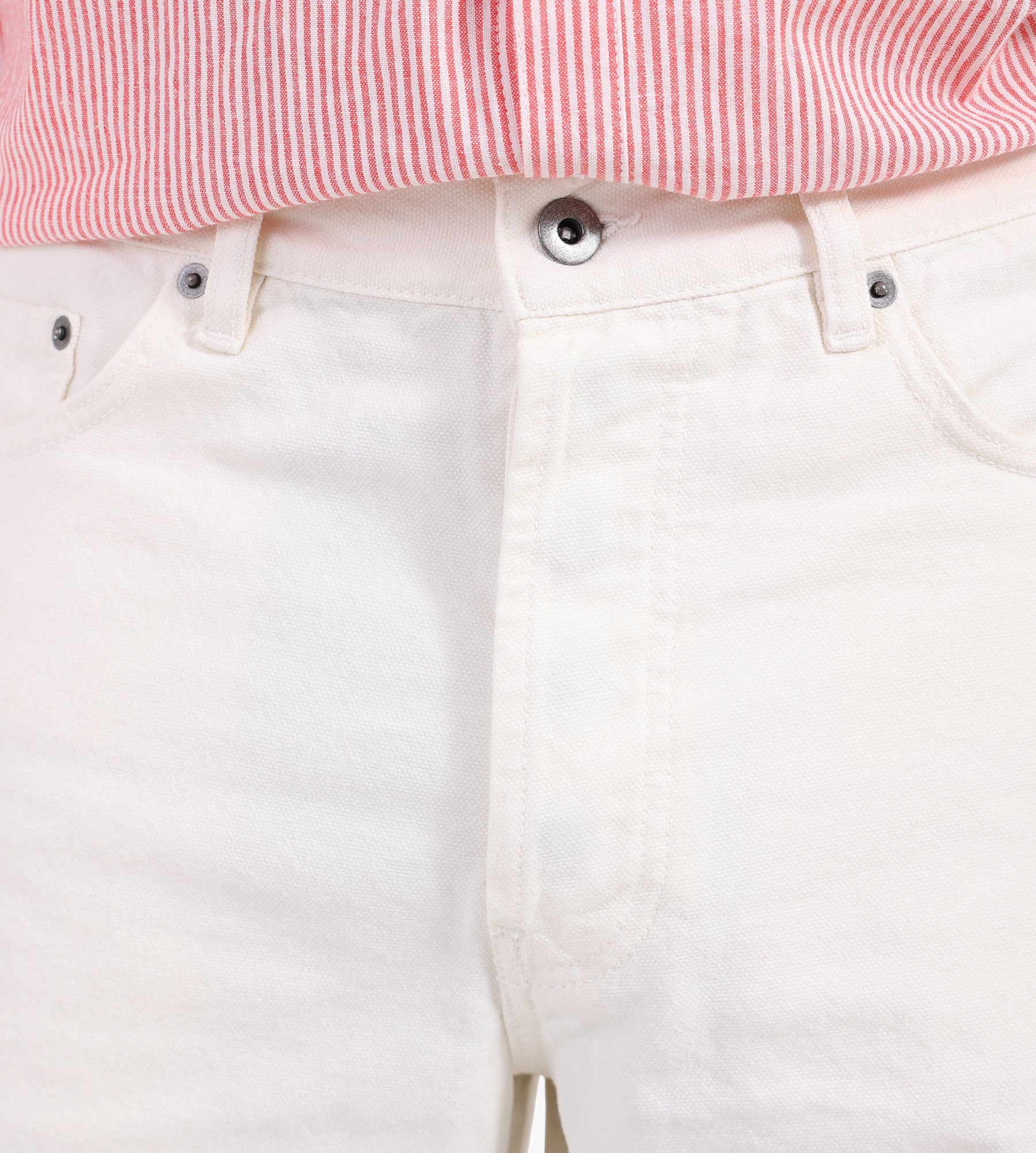 OLAF Relaxed Canvas Pant Off White - OLAF - Clothing