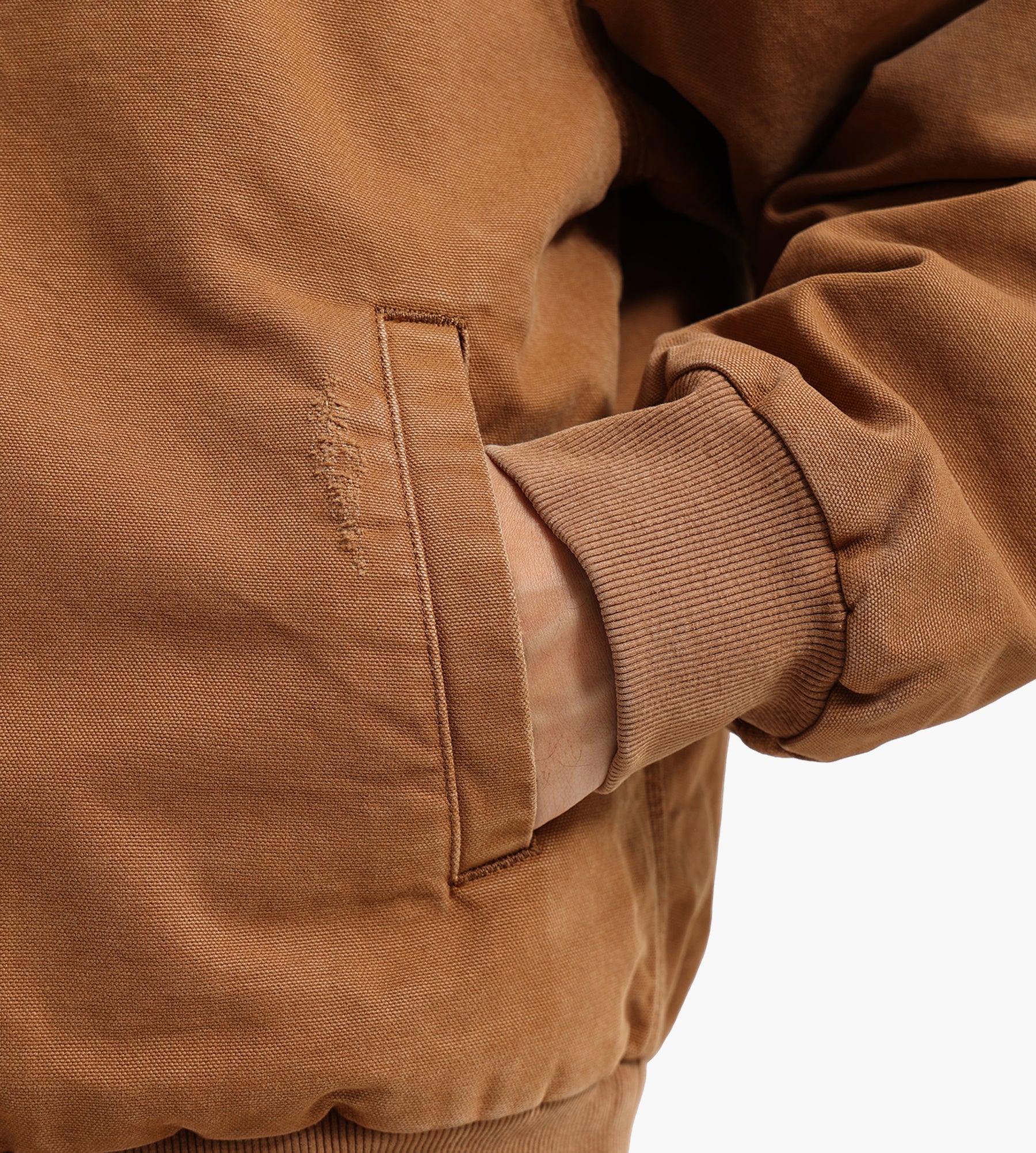 Carhartt WIP OG Santa Fe Jacket Hamilton Brown Tobacco - Carhartt WIP - Clothing