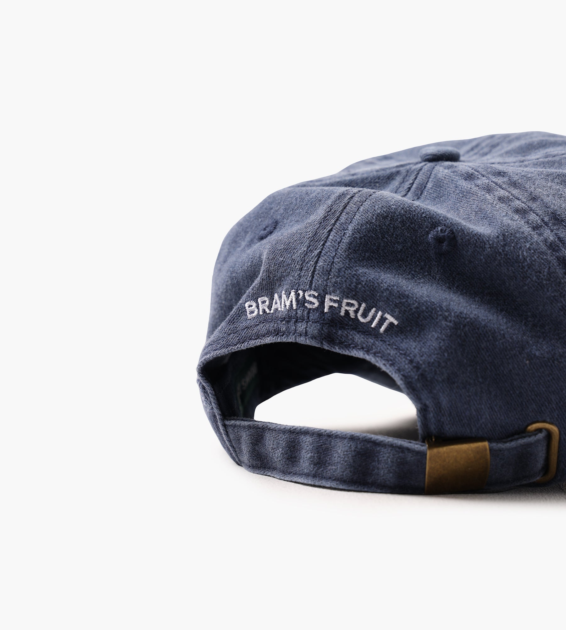 Bram's Fruit "F*ck Off" Cap Distressed Washed Navy - Bram's Fruit - Accessories