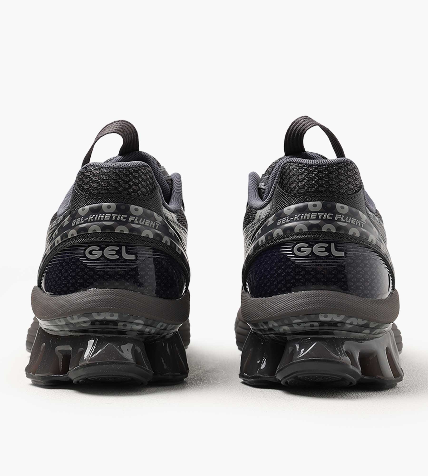 Asics US7-S GEL-KINETIC FLUENT by Kiko Obsidian Grey Graphite Grey - Asics - Footwear