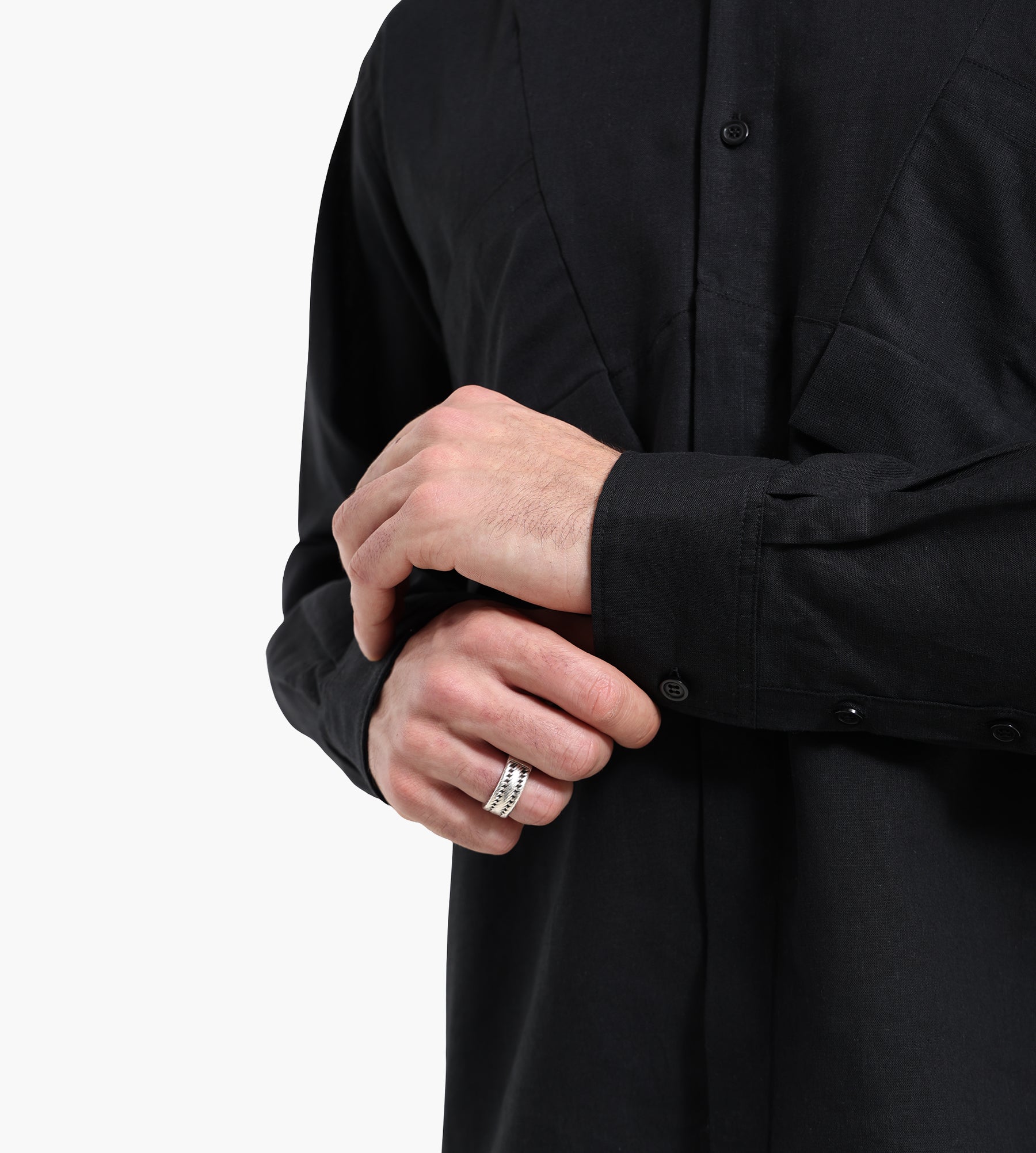 J.L-A.L Pieck Shirt Shungite Black - J.L-A.L - Clothing