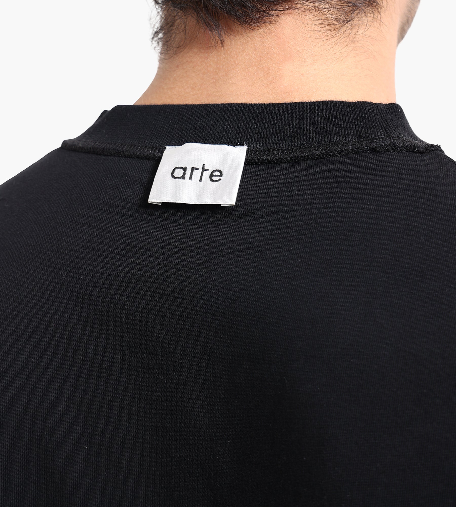 Arte Antwerp Reversible Label Longsleeve Black