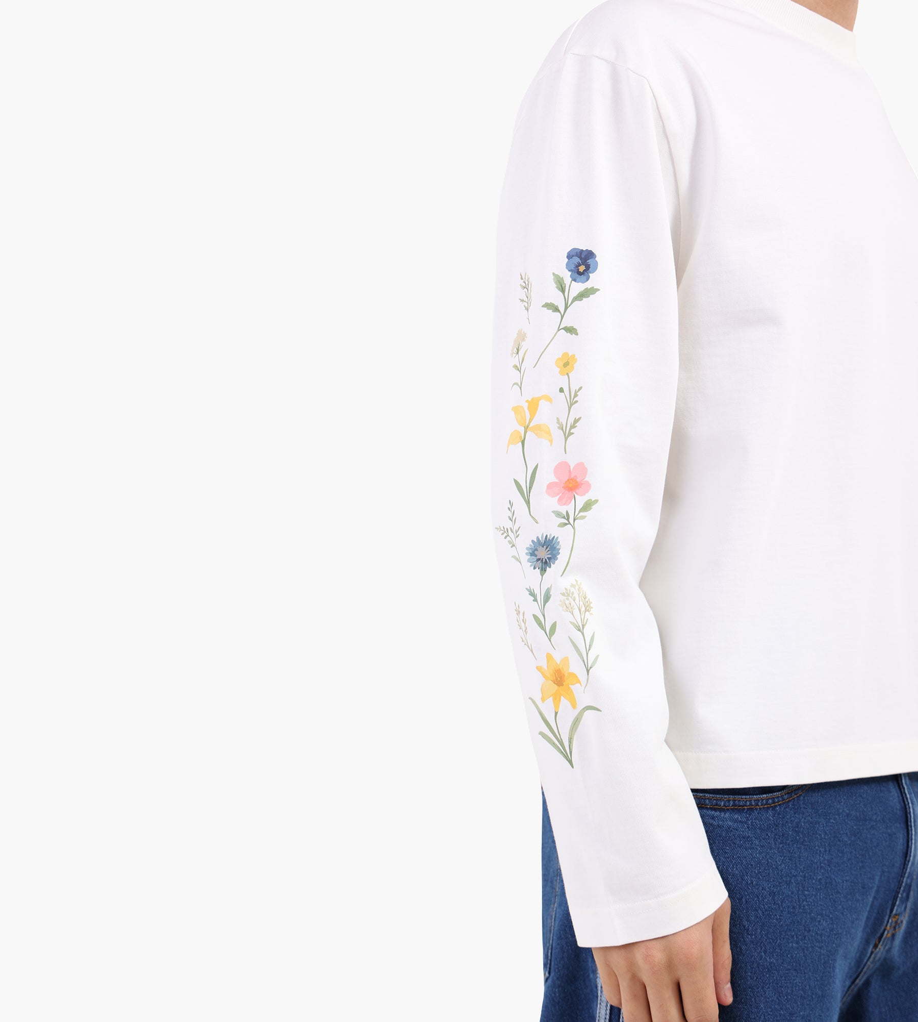 Bram's Fruit Robin Longsleeve White