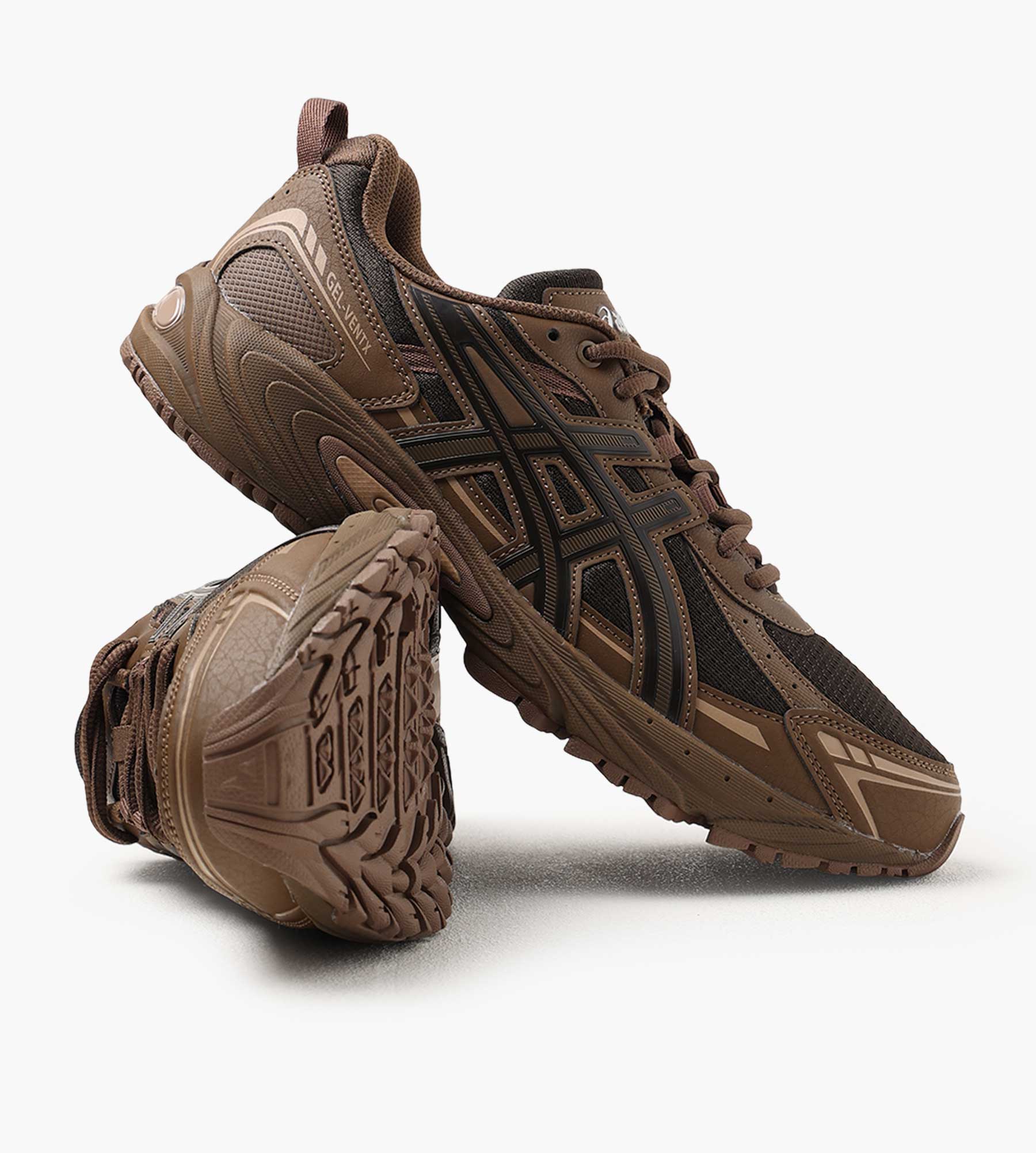 Asics Gel-Ventx Black Coffee Brown Storm - Asics - Footwear