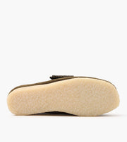 Clarks Originals Wallabee. Olive Suede