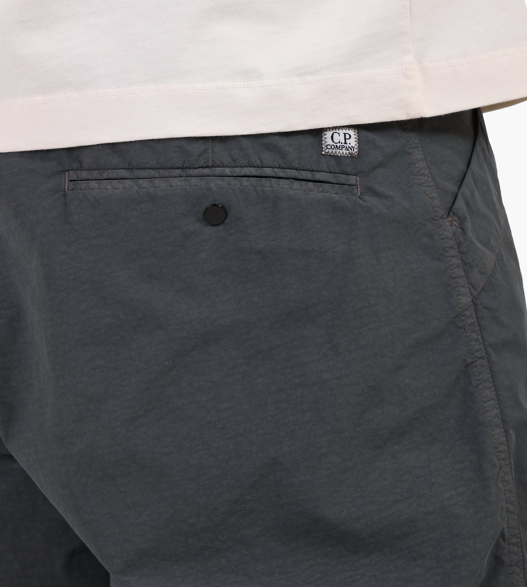 C.P. Company Flatt Nylon Loose Pants Gunmetal