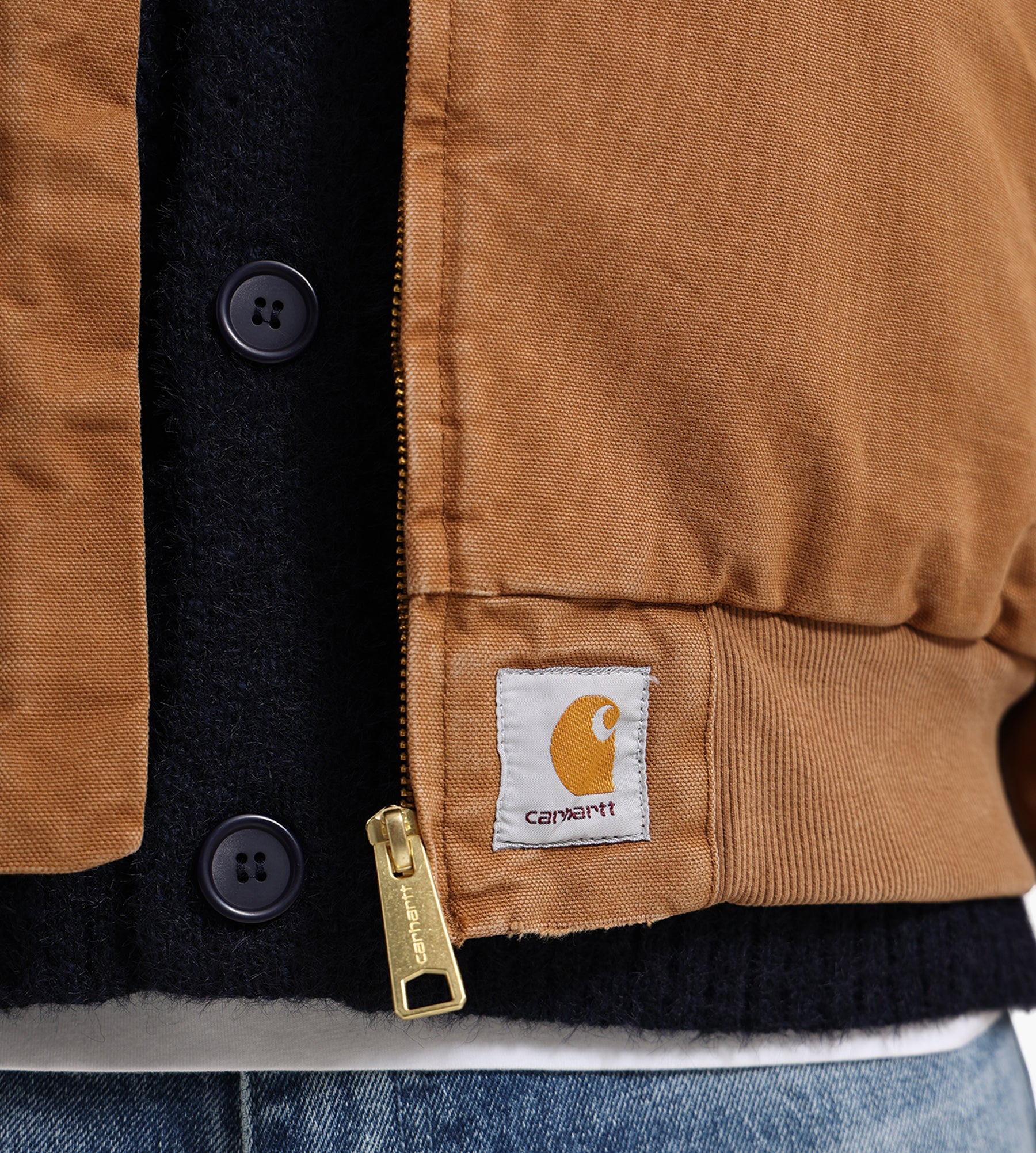 Carhartt WIP OG Santa Fe Jacket Hamilton Brown Tobacco - Carhartt WIP - Clothing