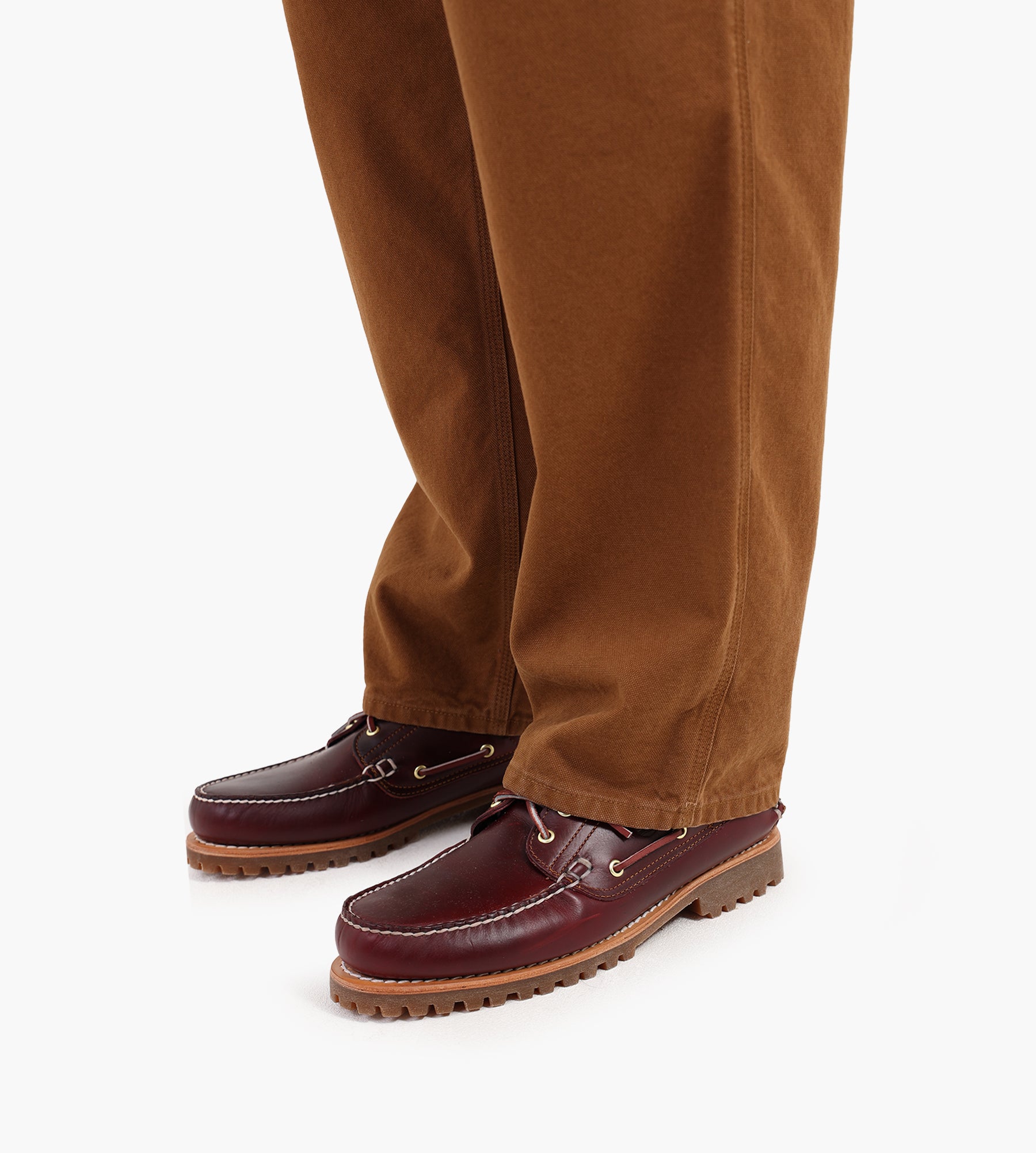 Carhartt WIP OG Single Knee Pant Hamilton Brown Stone Washed - Carhartt WIP - Clothing
