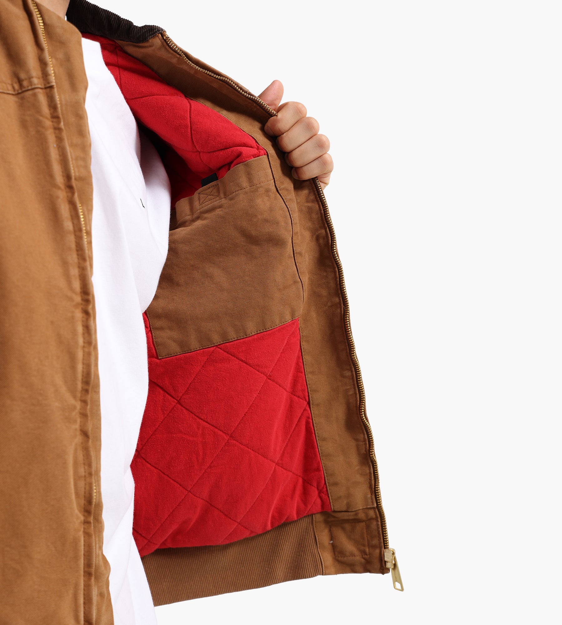 Carhartt WIP OG Santa Fe Jacket Hamilton Brown Tobacco - Carhartt WIP - Clothing