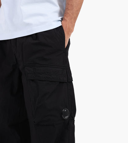 C.P. Company Micro-Reps Boxy Cargo Lens Pants Black