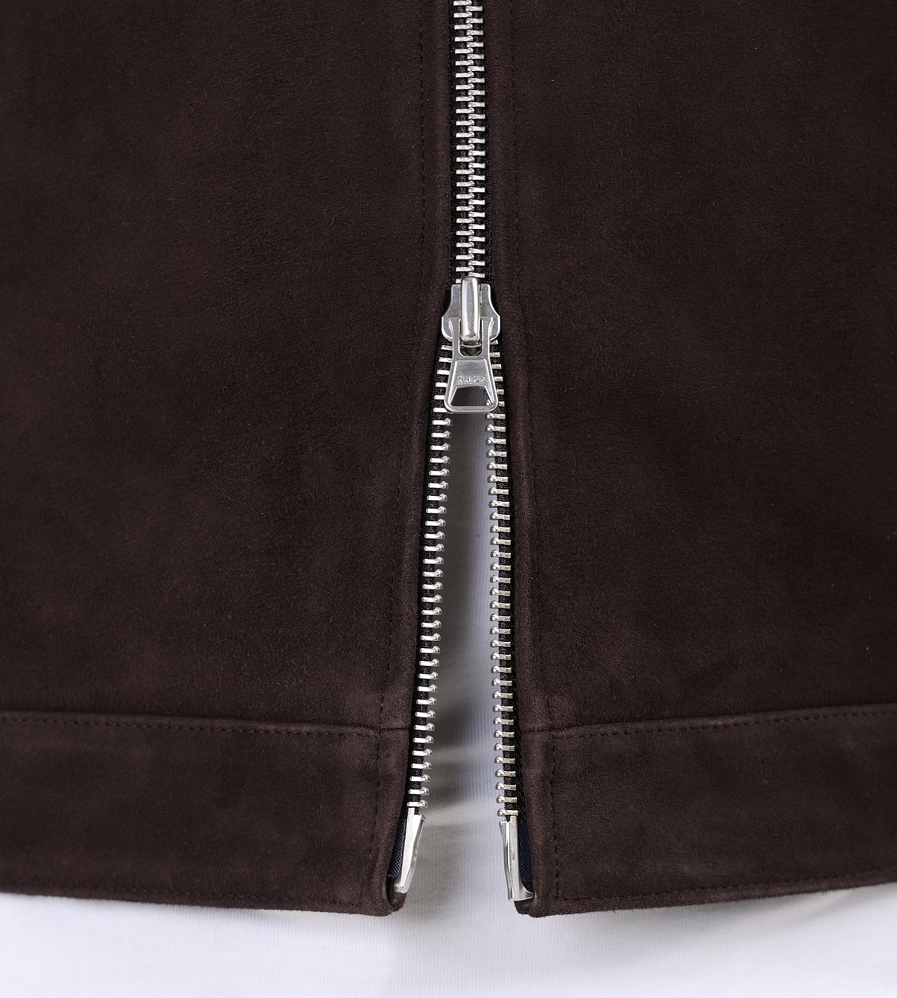 NN.07 Petrus Suede Jacket 80030 Deep Truffle