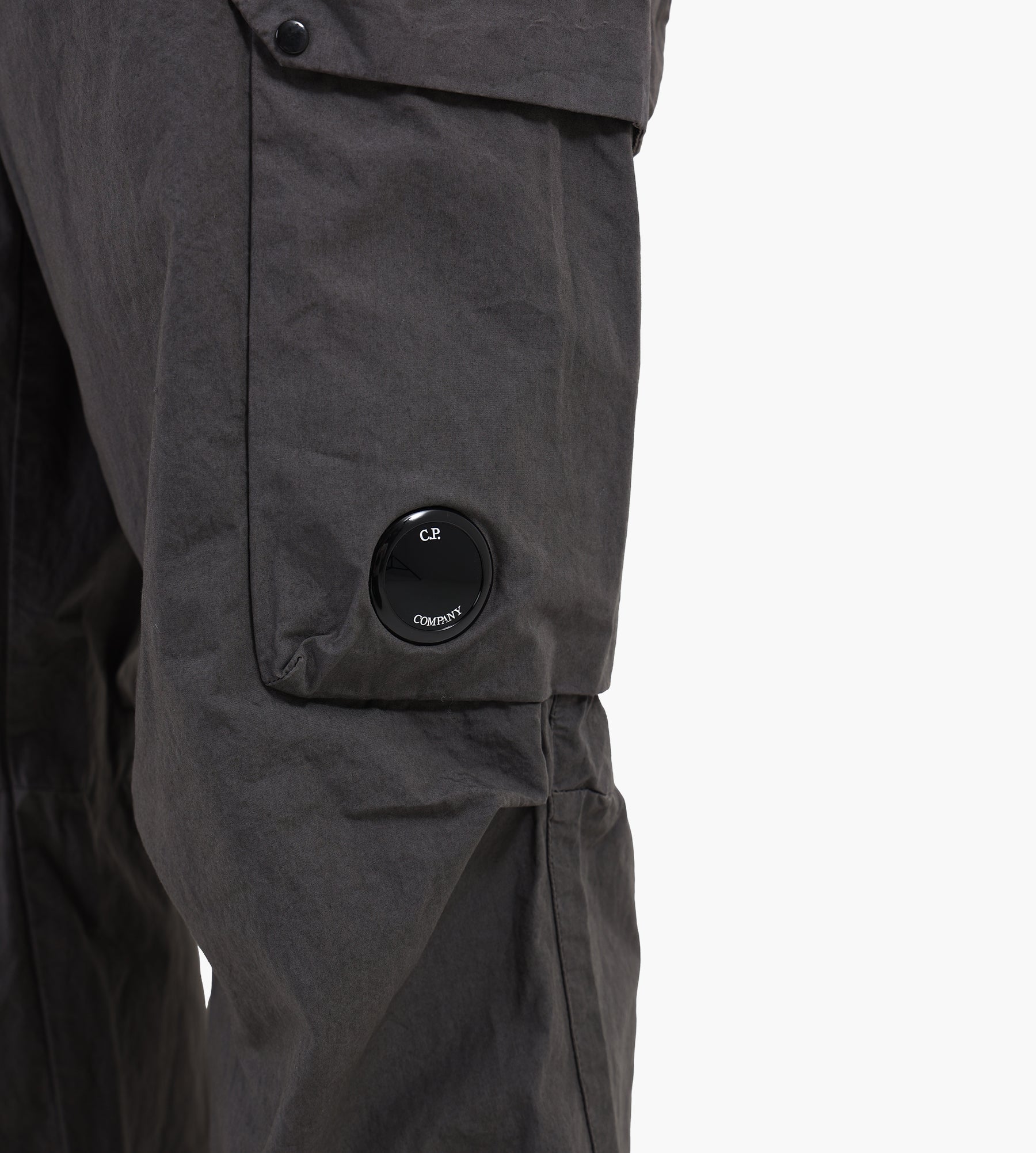 C.P. Company Micro-Reps Boxy Cargo Lens Pants Gunmetal