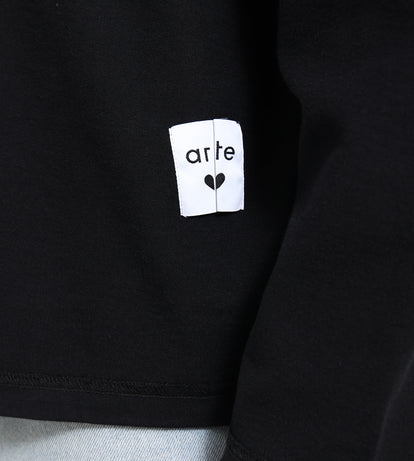 Arte Antwerp Reversible Label Longsleeve Black