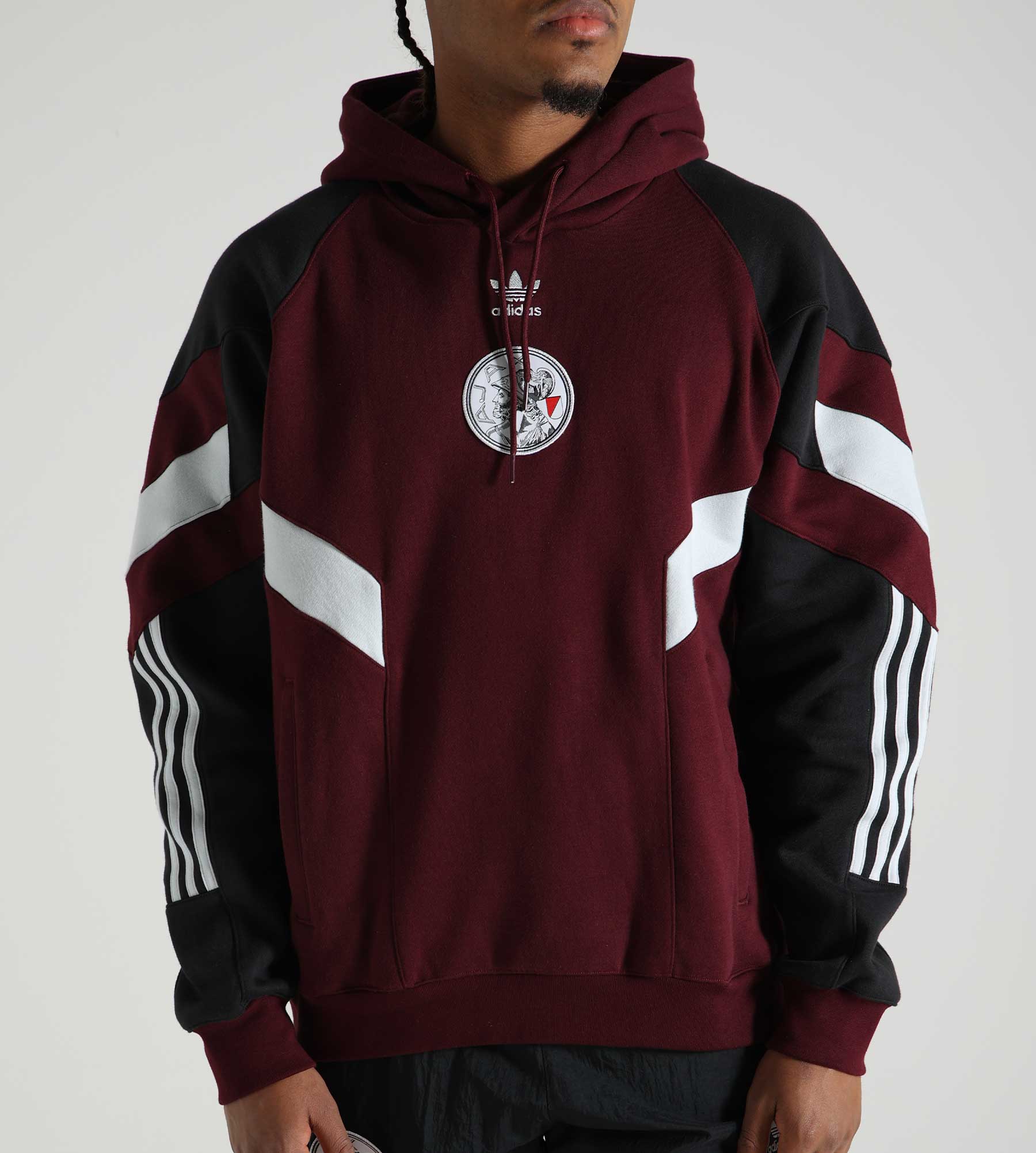 Adidas Ajax OG Hoodie Maroon