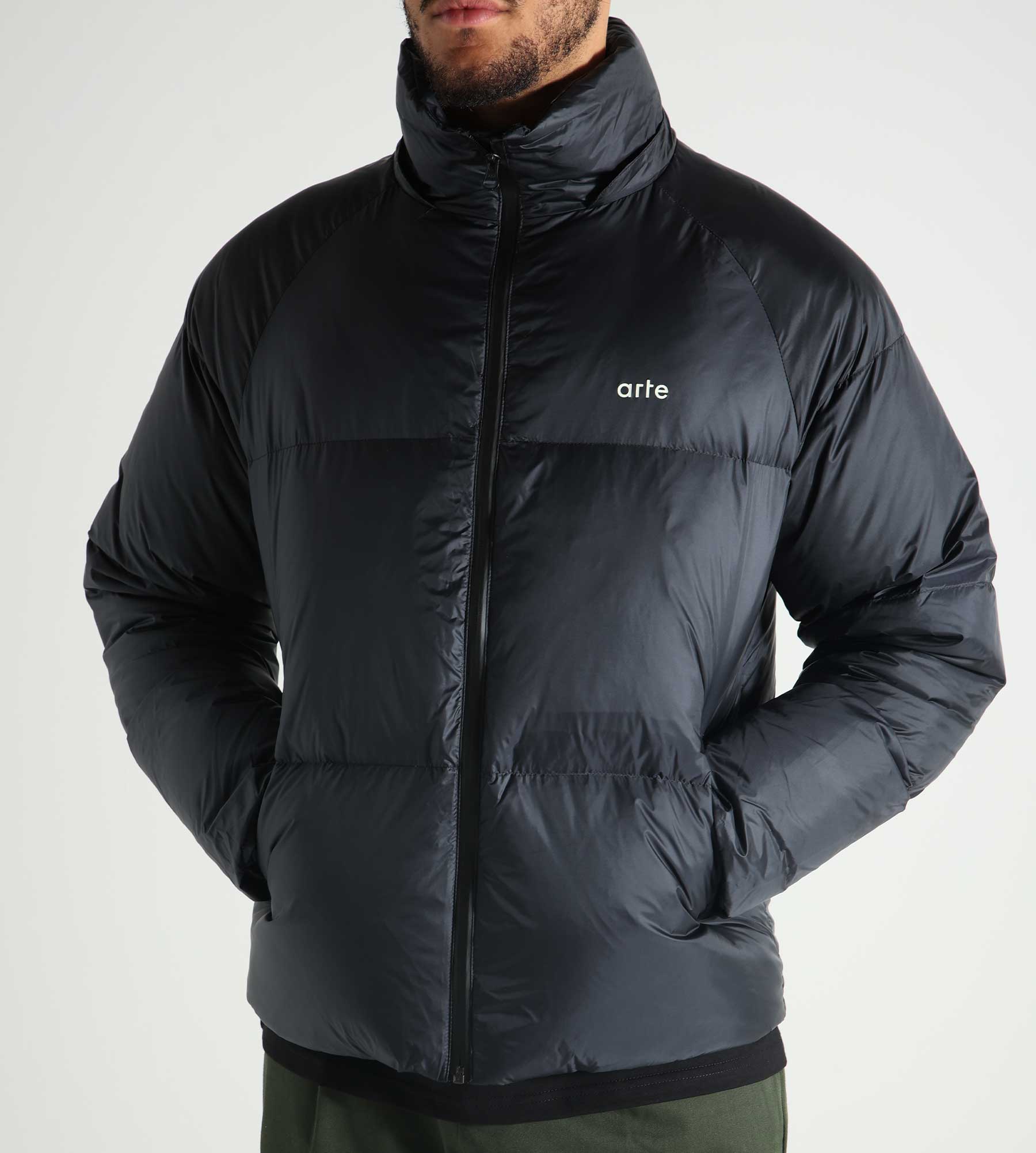 Arte Antwerp Puffer Jacket Black