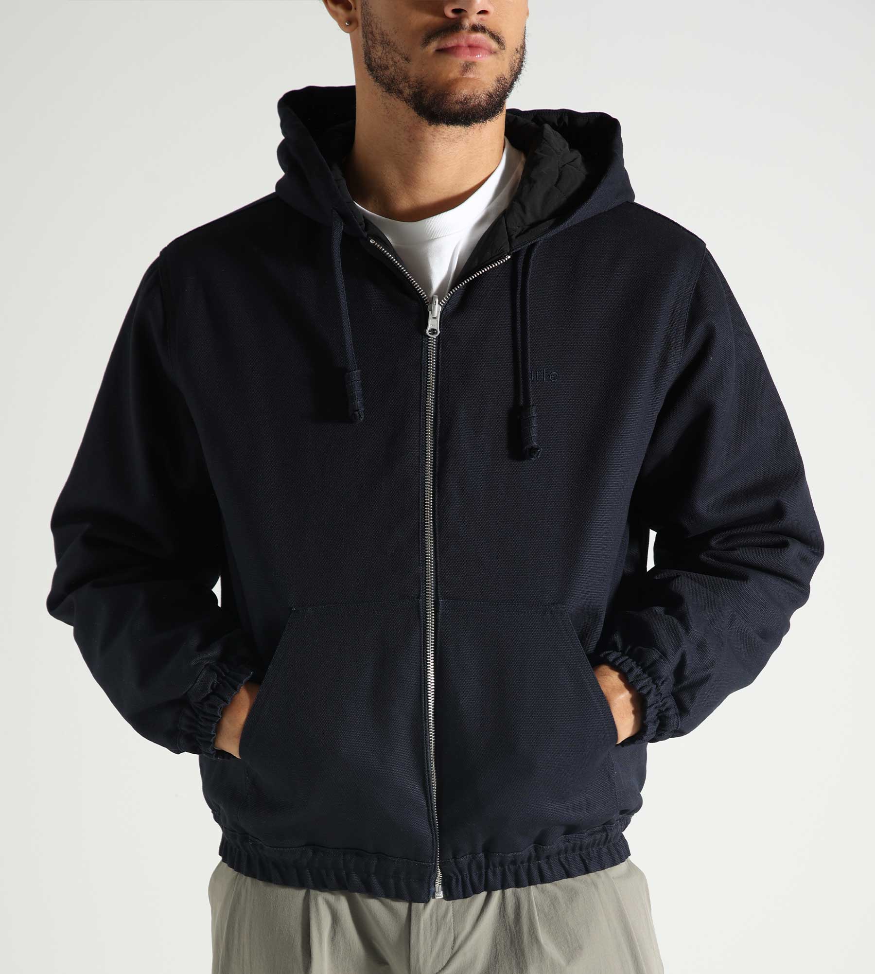 Arte Antwerp Reversible Hooded Jacket Navy