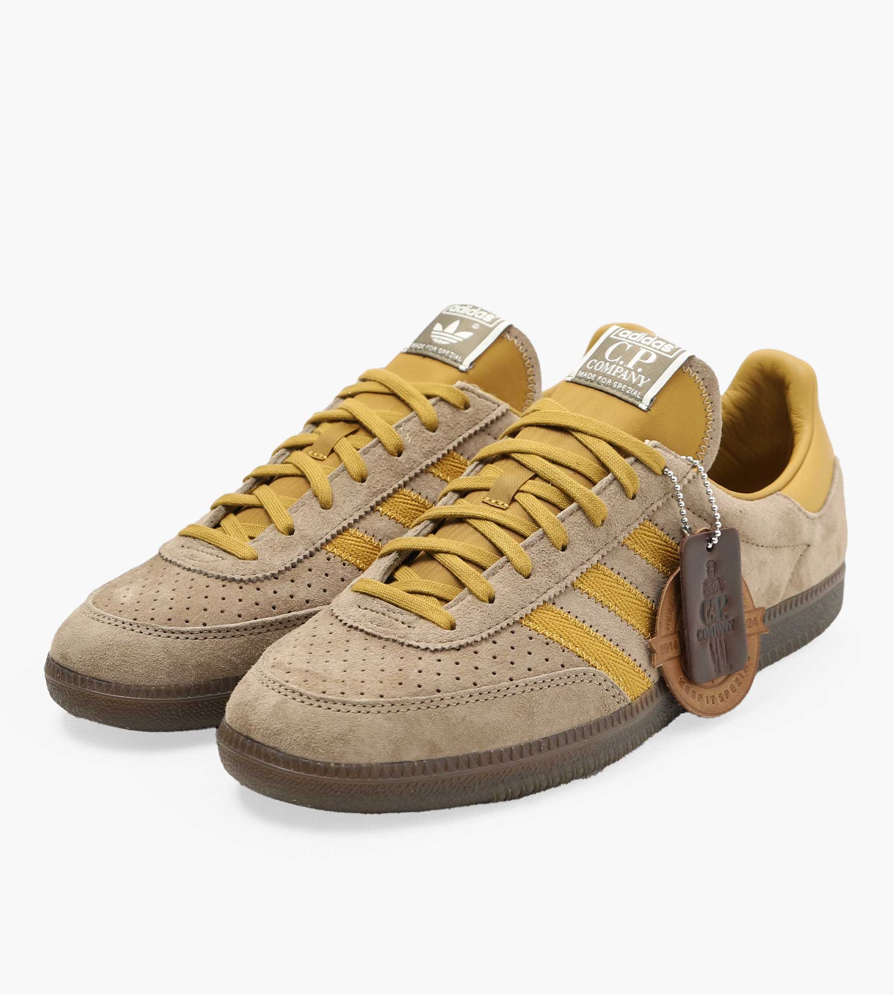 Adidas x C.P. Company Wimberly SPZL Tech Khaki F13 Preloved Bronze off White