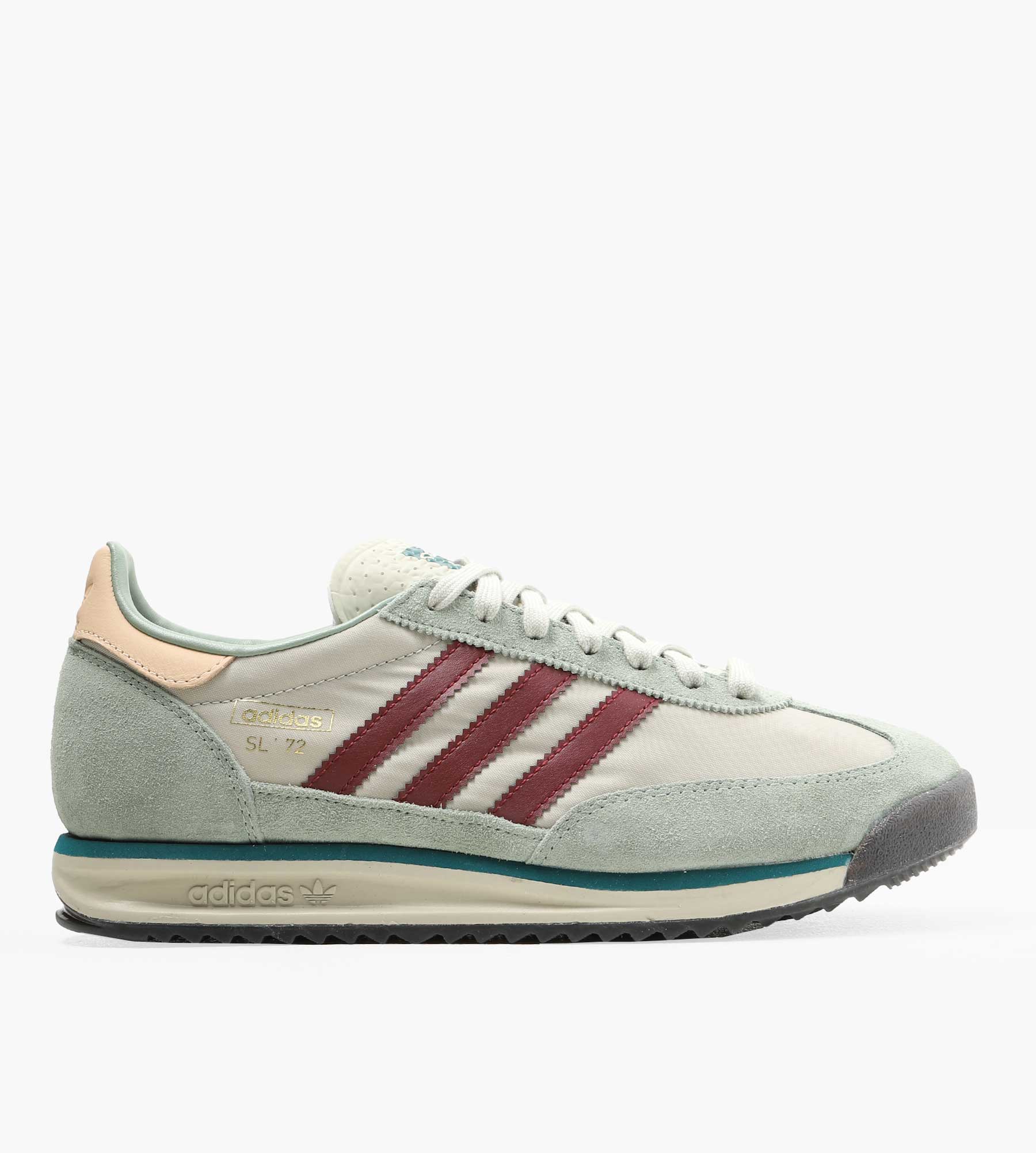 Adidas SL72 RS Putty Grey Shadow Red Legacy Teal