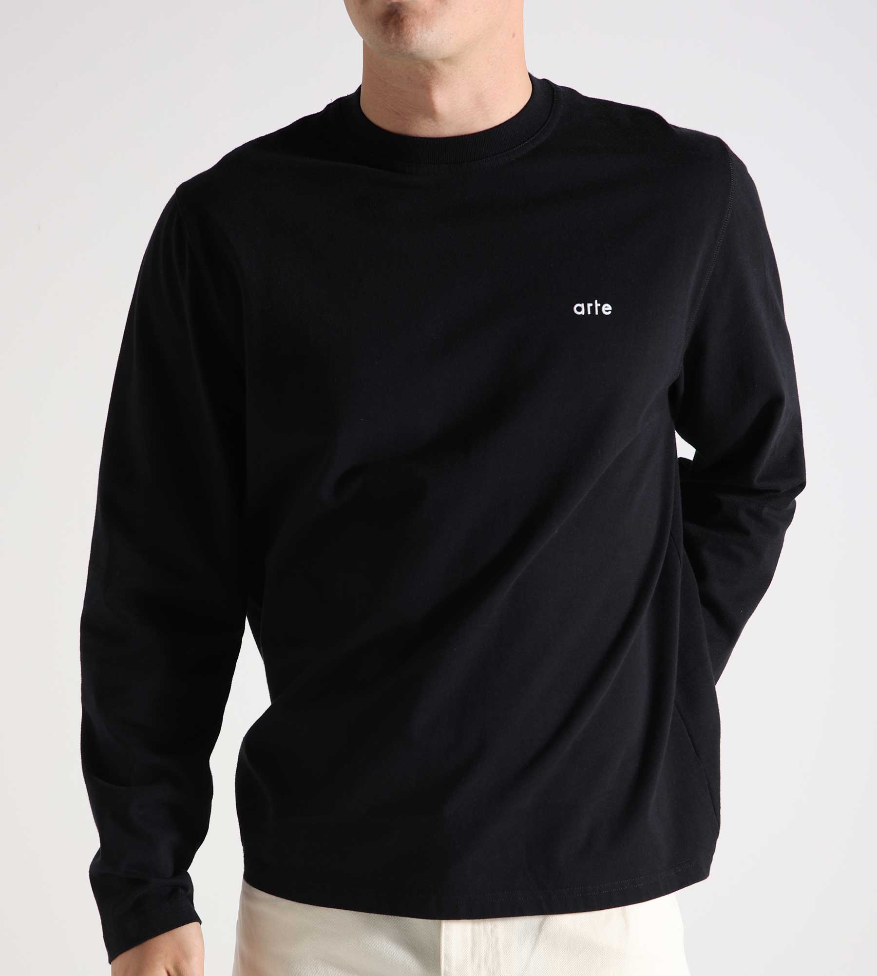 Arte Antwerp Color Print Longsleeve Black