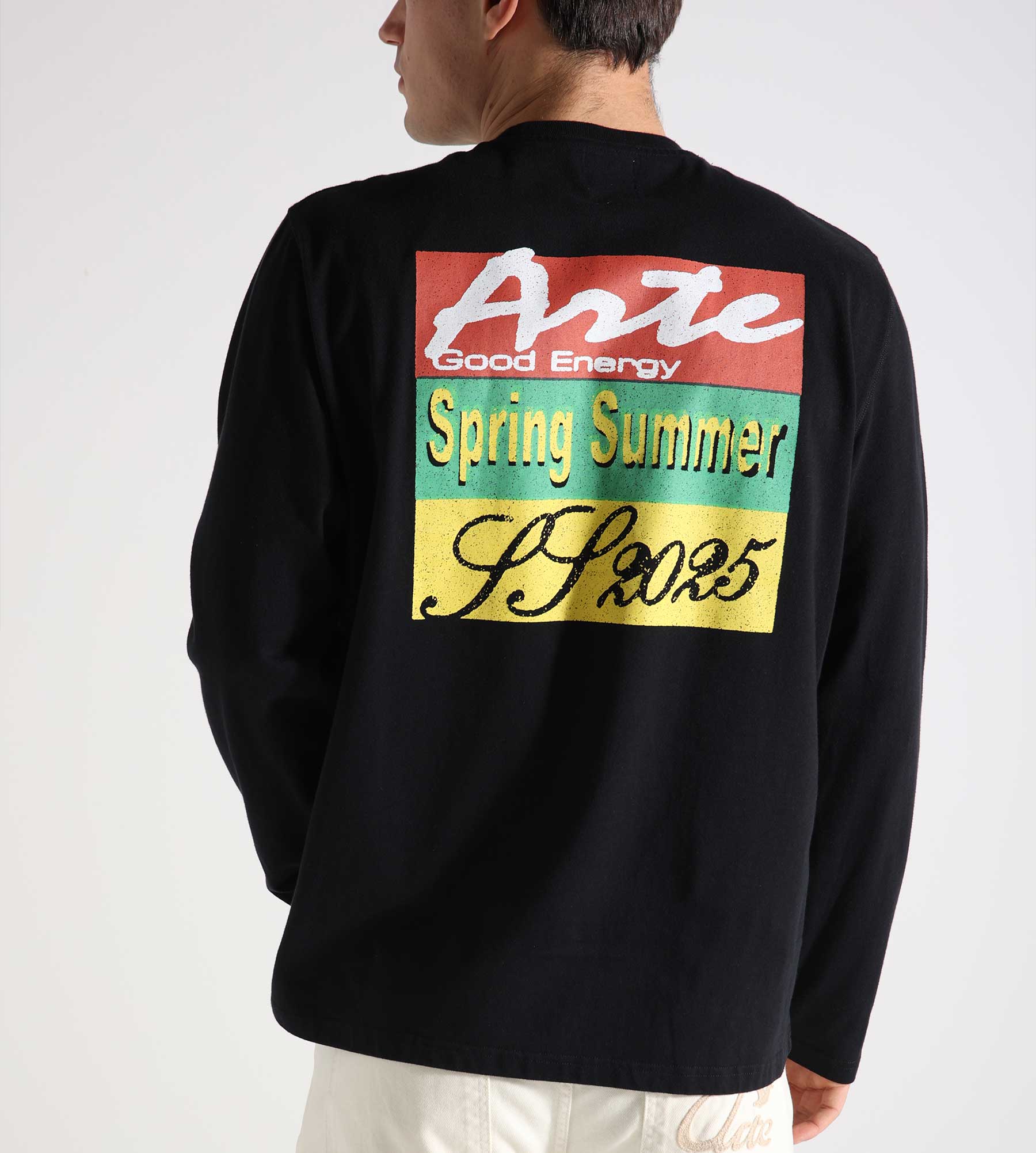 Arte Antwerp Color Print Longsleeve Black